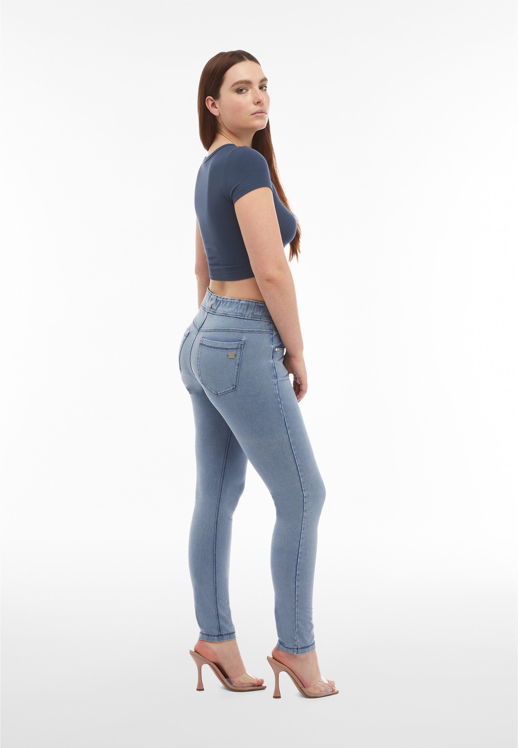 pantalon-freddy-n-o-w-skinny-taille-moyenne-jersey-denim image 3