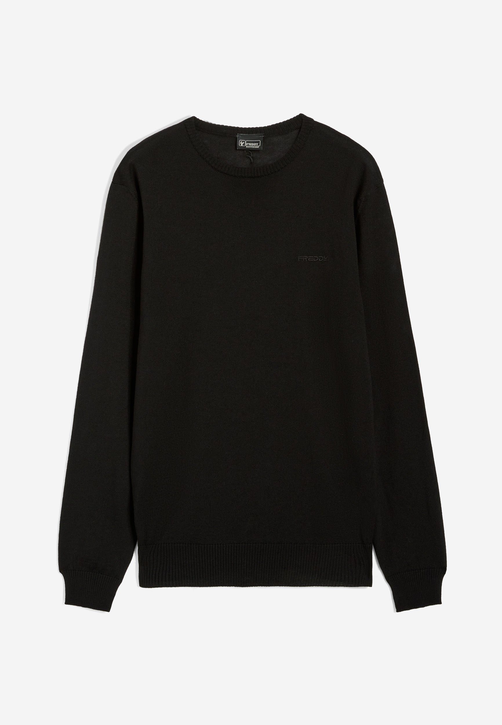 freddy-pull-col-rond-homme-100-laine-regular image 1