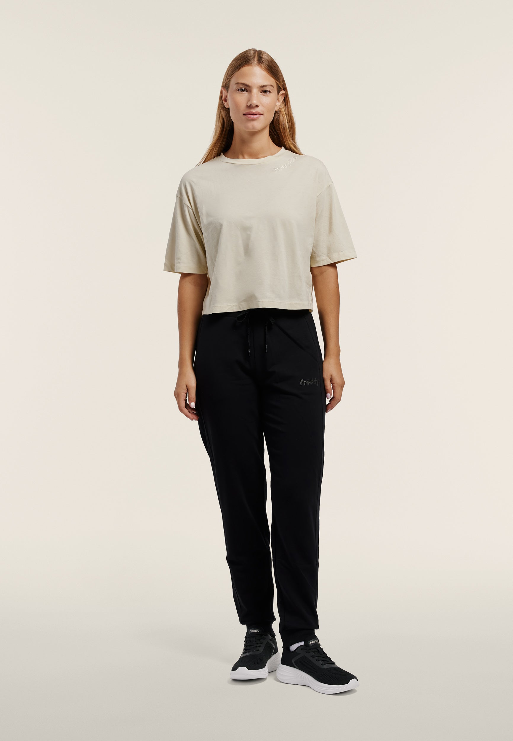 freddy-pantalon-jogger-femme-regular-molleton-coton image 2