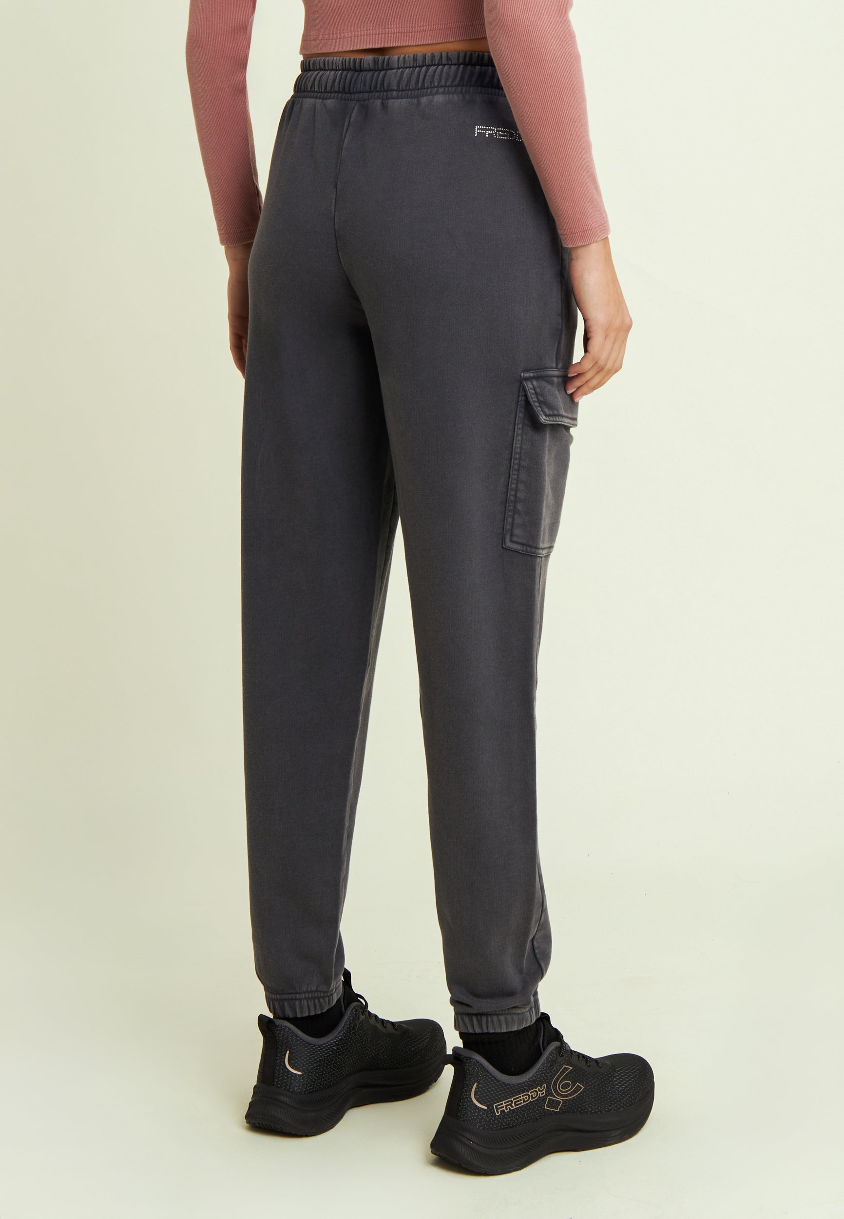 freddy-pantalon-cargo-french-terry-disney-mickey image 3