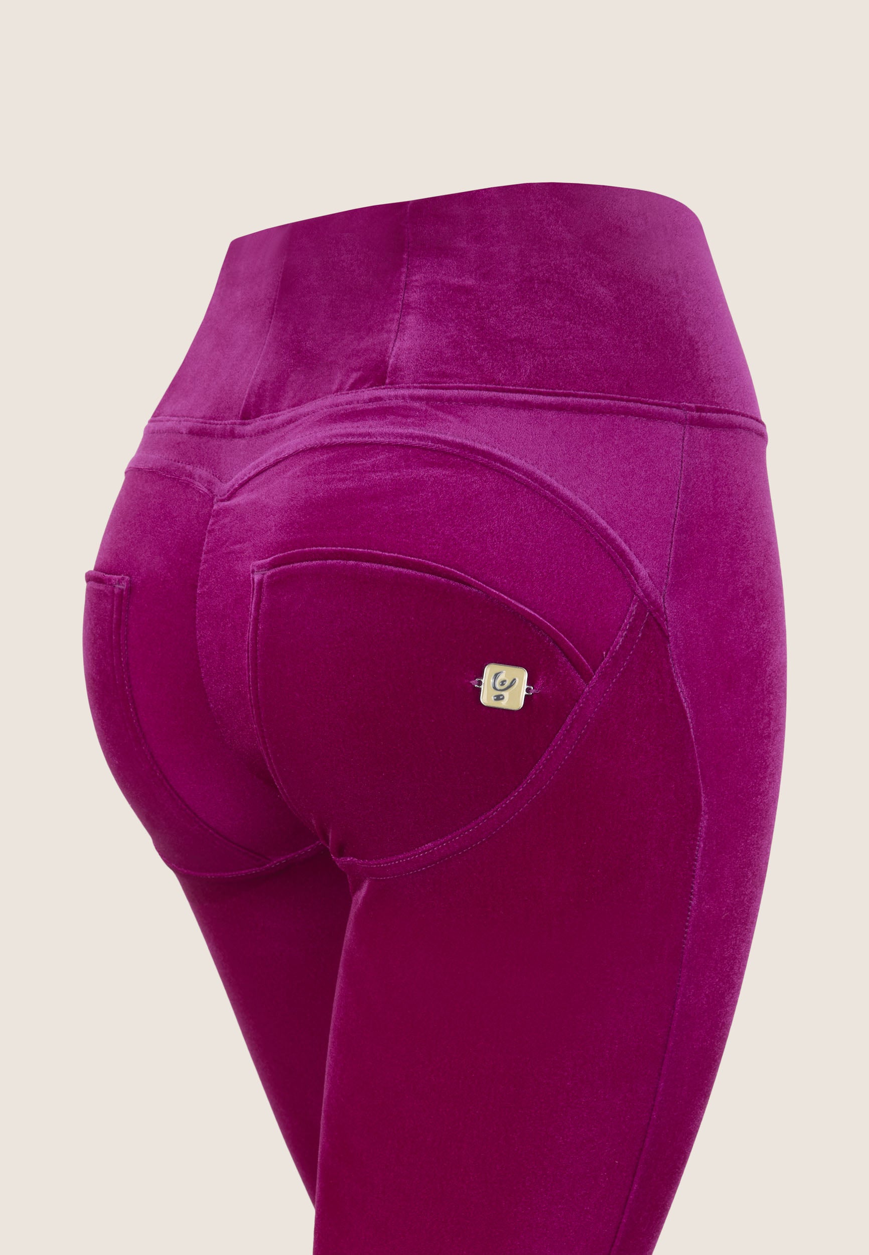 pantalon-freddy-wr-up-superskinny-taille-haute-effet-velours image 6