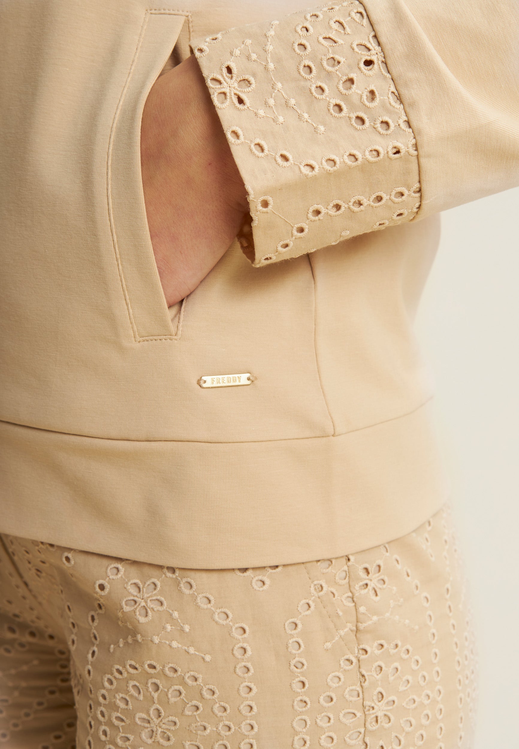 freddy-sweat-femme-capuche-zip-heavy-jersey-stretch-brod image 4
