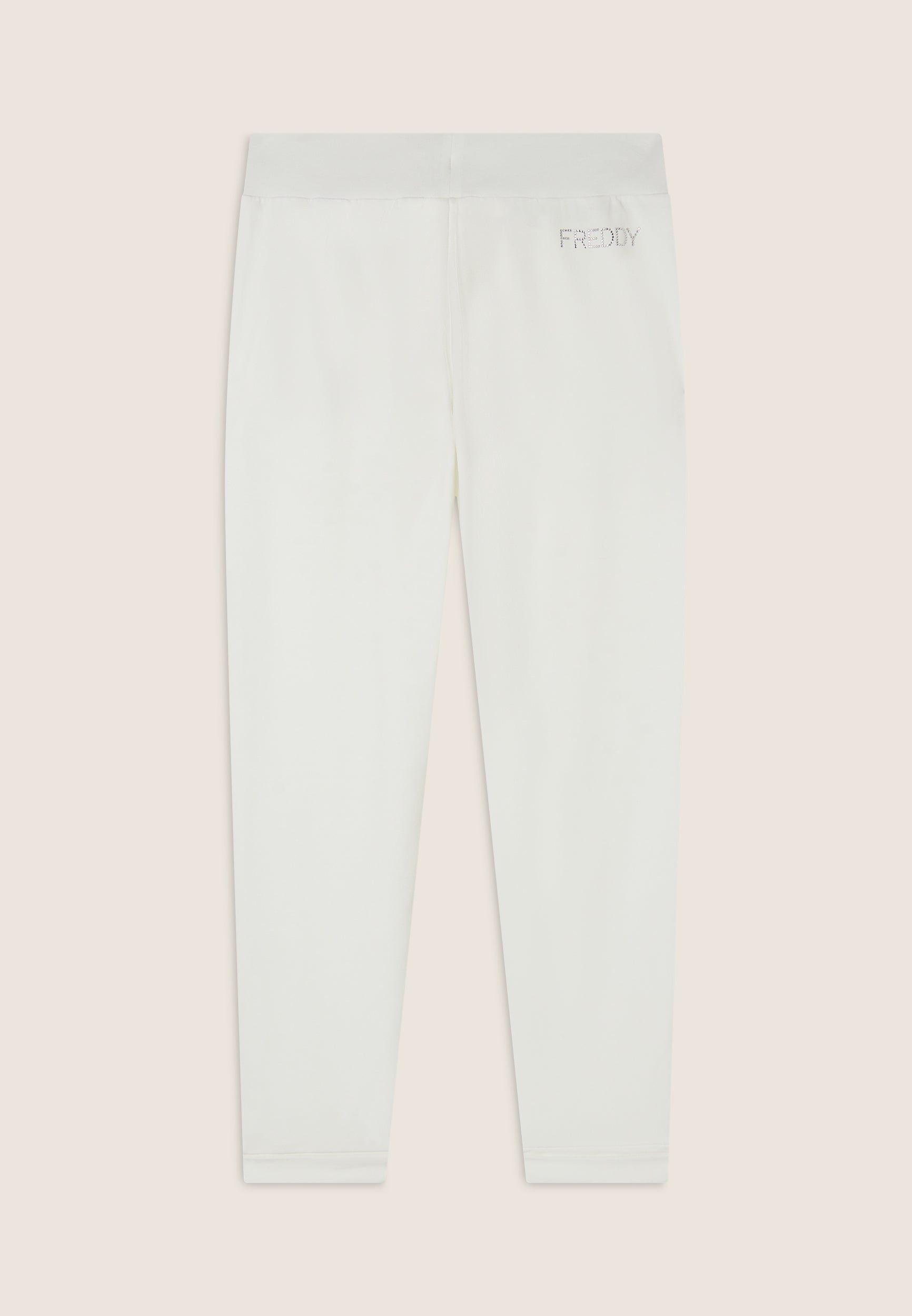 freddy-pantalon-7-8-avec-revers-et-strass-en-french-terry-modal image 6