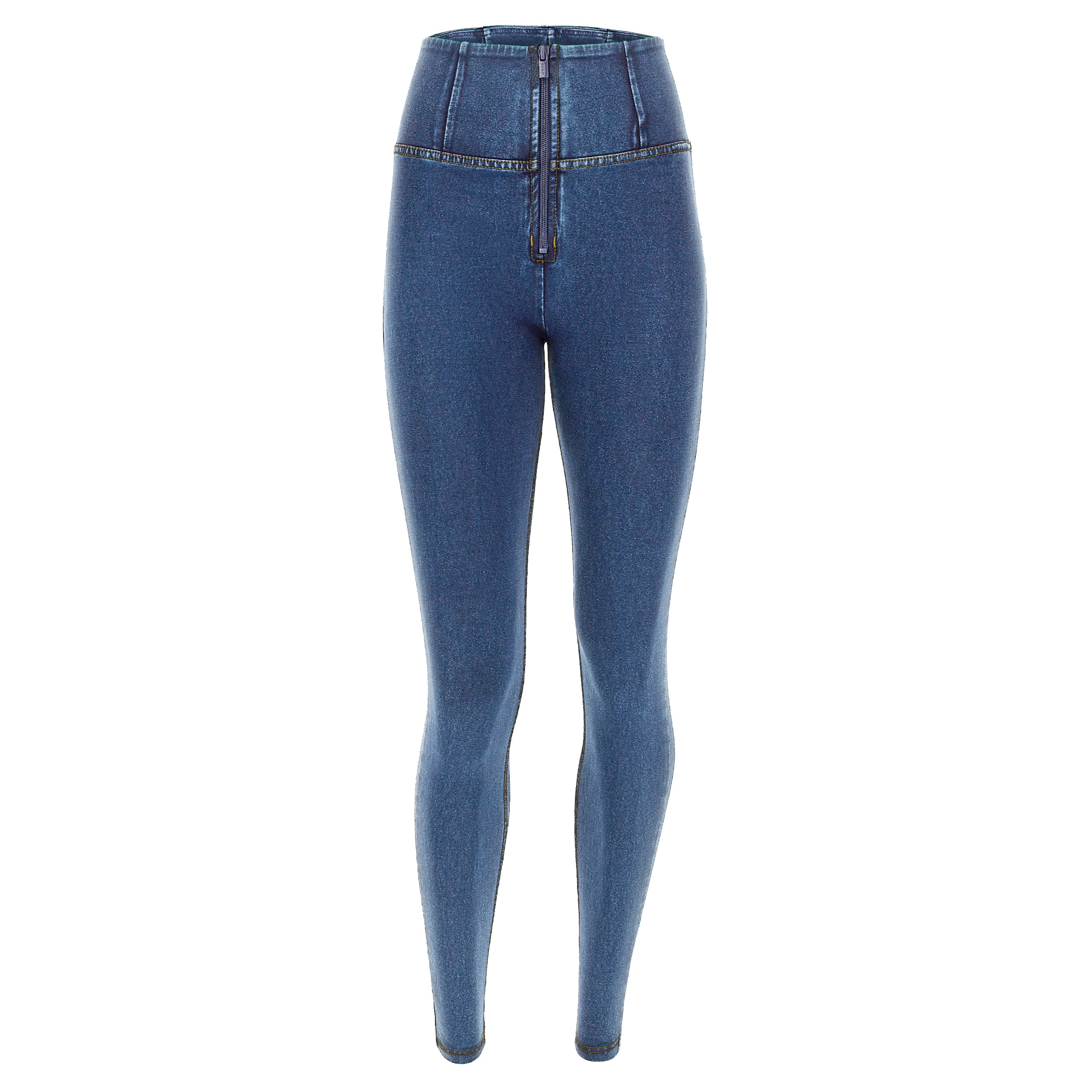 freddy-jeggings-wr-up-superskinny-taille-haute-zip-effet-denim image 6