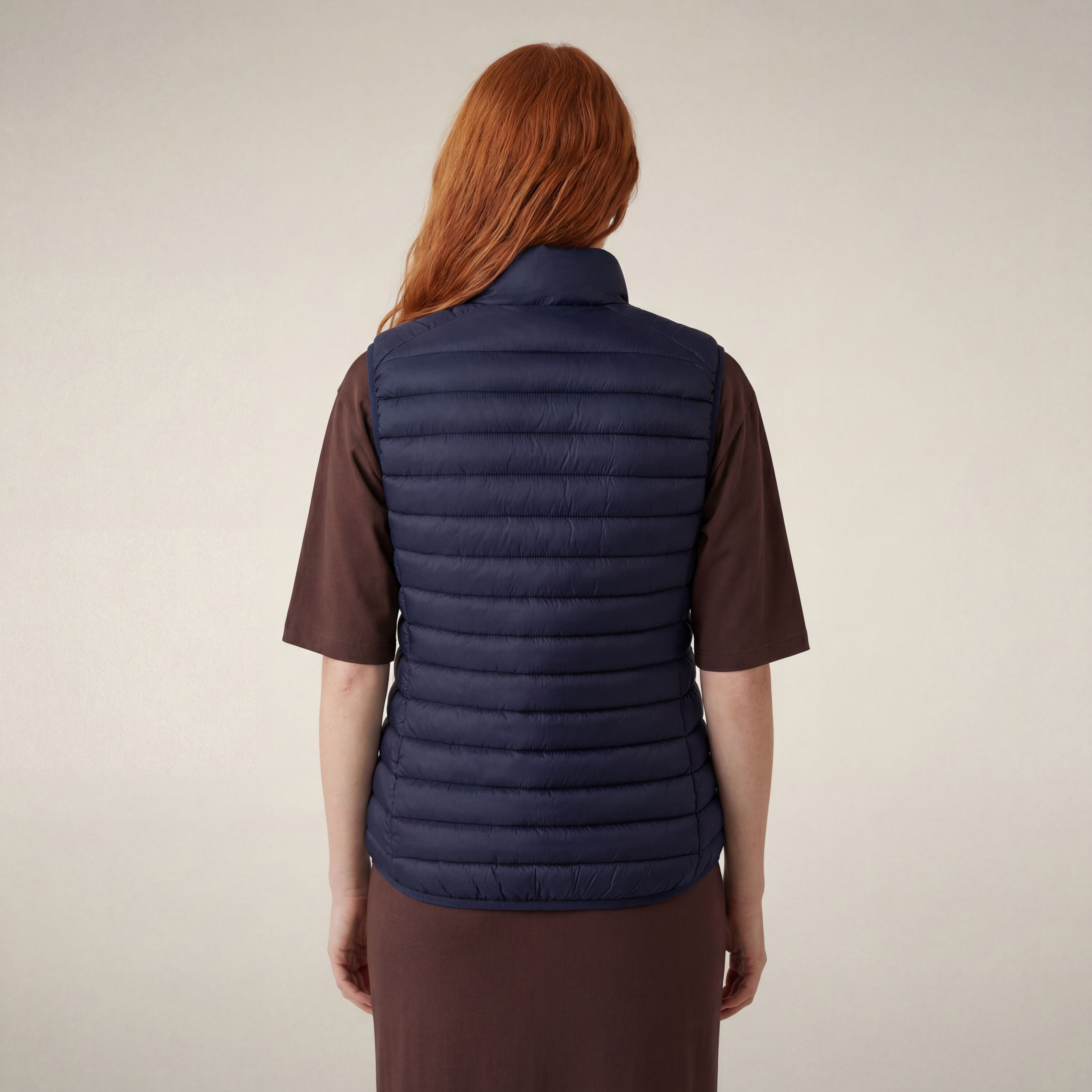save-the-duck-charlotte-gilet-matelasse-femme-bleu-navy image 2