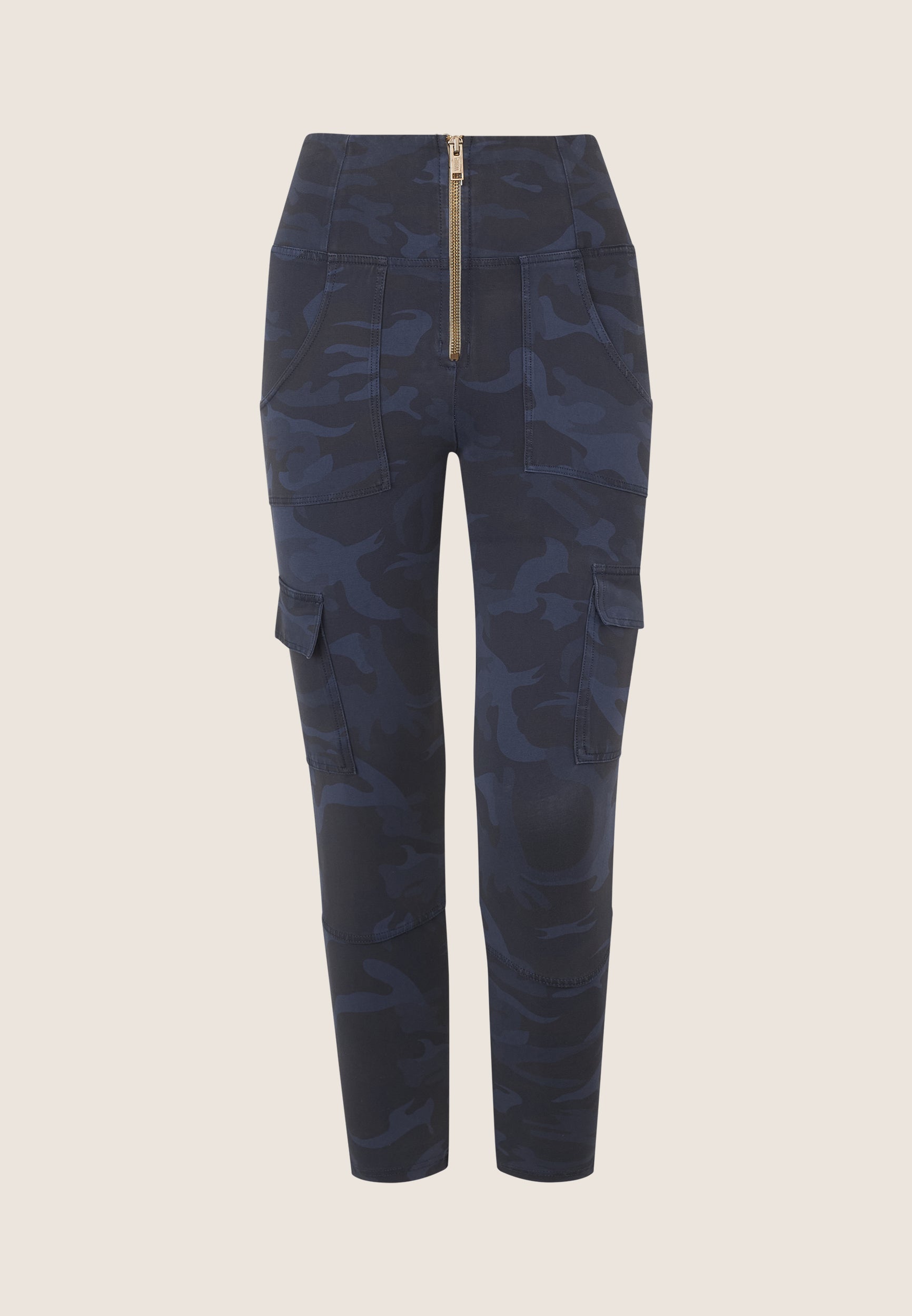 freddy-wr-up-cargo-taille-haute-jersey-camo-push-up-femme image 8
