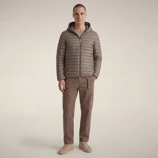 save-the-duck-donald-doudoune-homme-gris-l-phant image 1