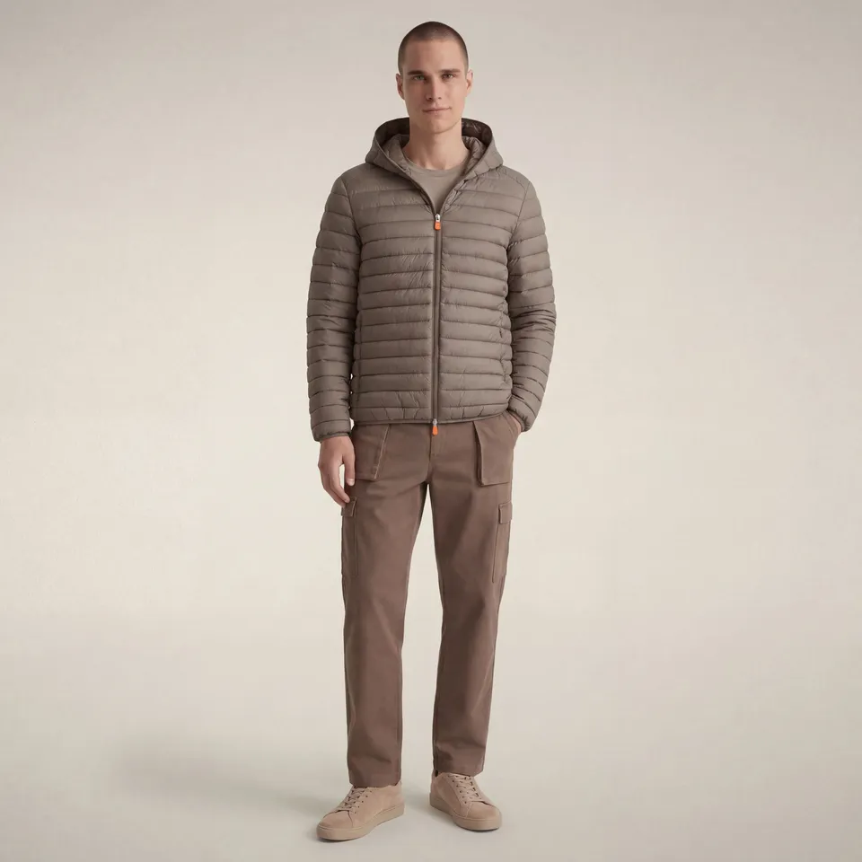 save-the-duck-donald-doudoune-homme-gris-l-phant image 1