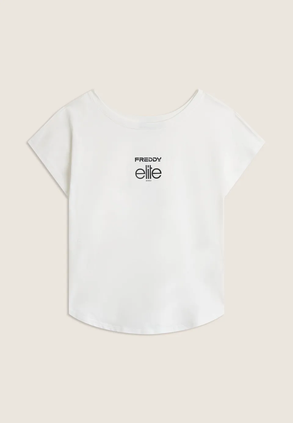 freddy-x-elite-t-shirt-femme-bi-fronte-jersey-coton-stretch image 1