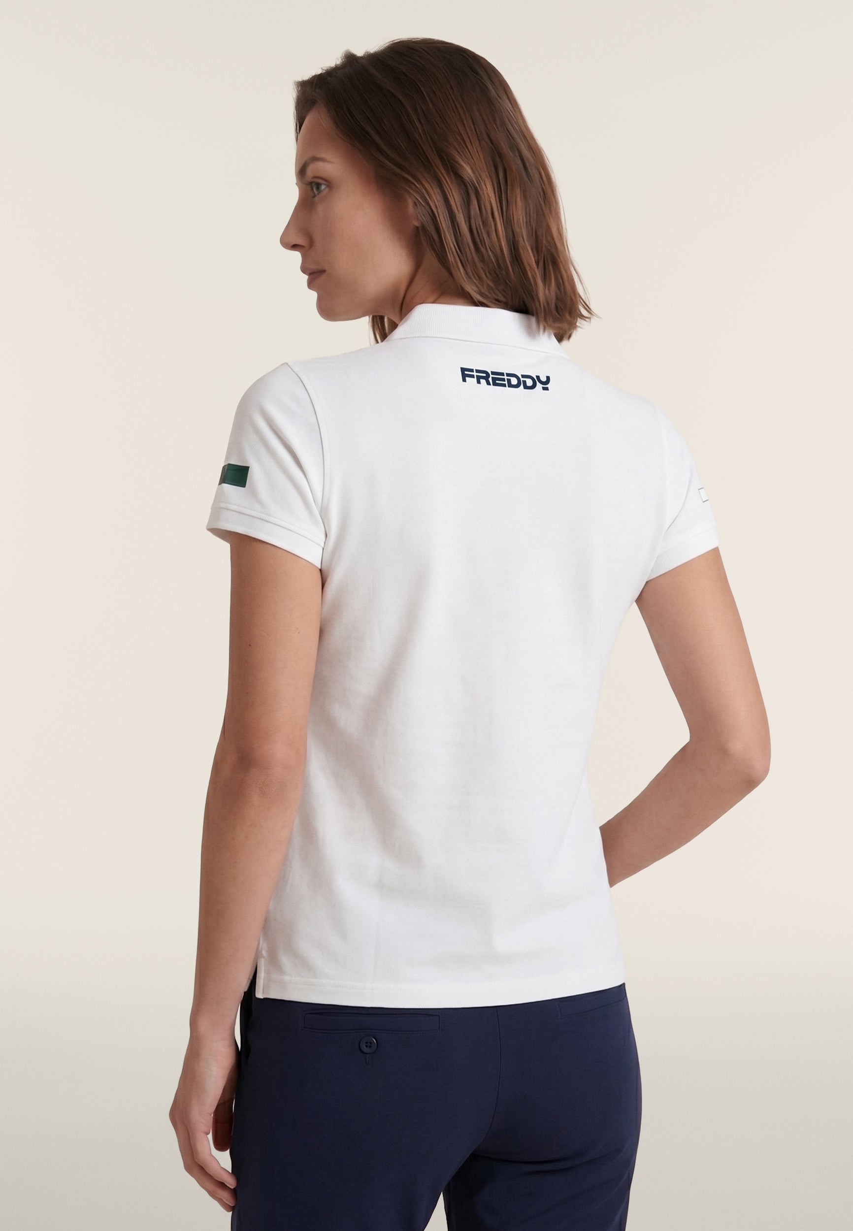 freddy-polo-femme-fipav-regular-fit-piqu-coton image 8
