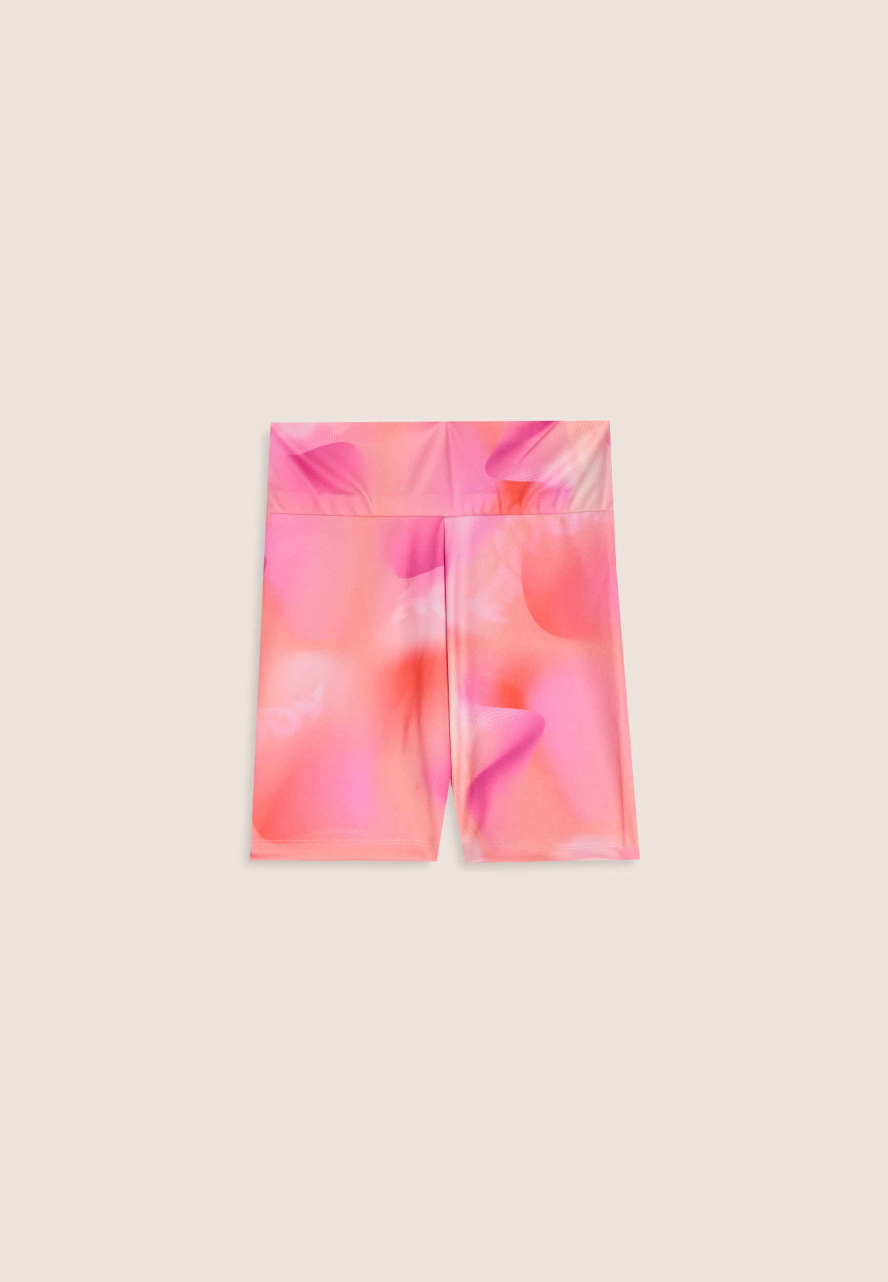 freddy-legging-biker-fille-motif-rose-orange image 1