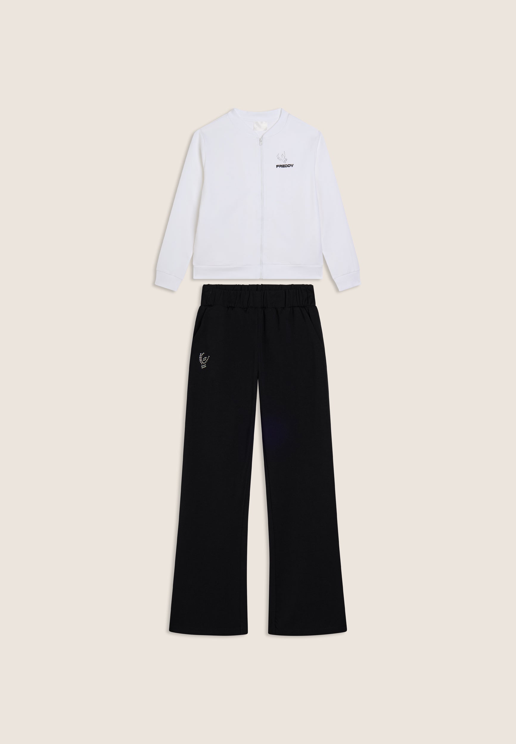 freddy-wr-up-surv-tement-fille-zip-pantalon-flare image 4