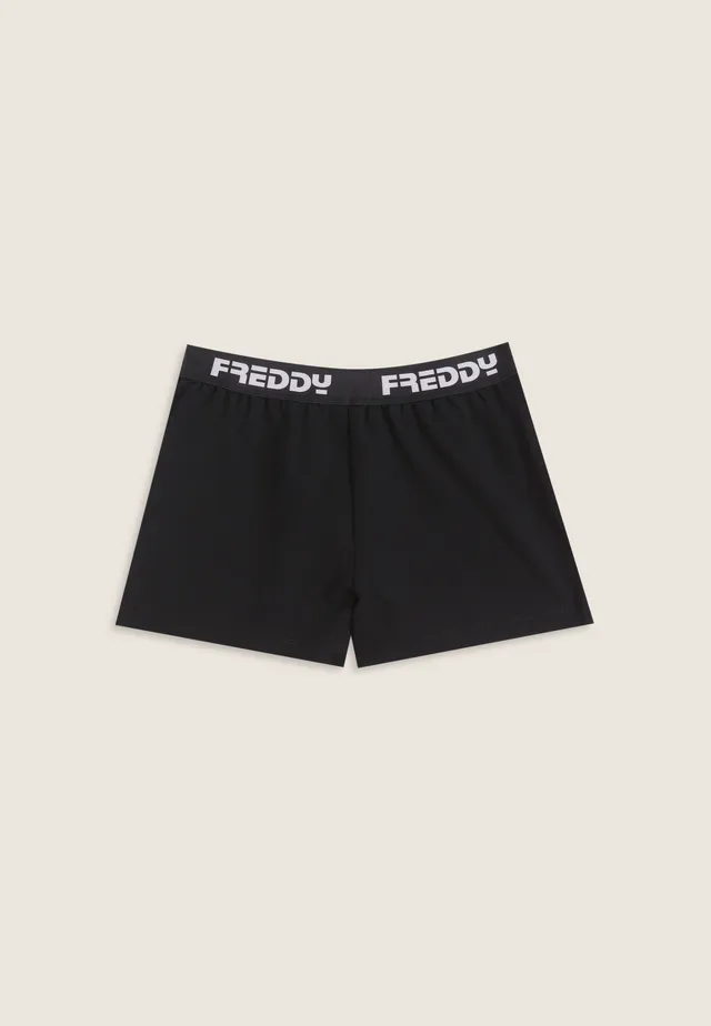 freddy-short-fille-coton-lastique-lastique-jacquard-logot image 1