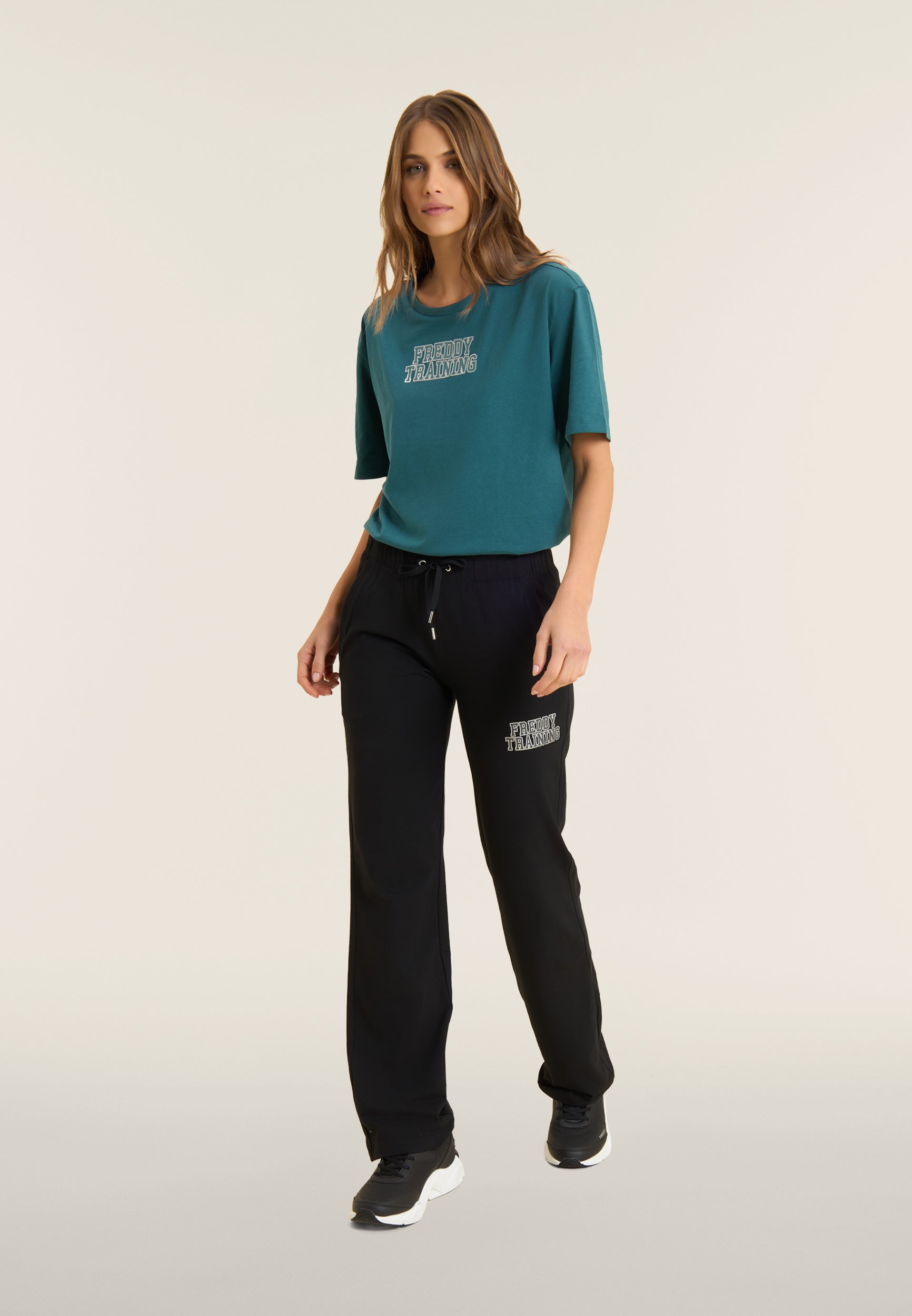 freddy-pantalon-sport-regular-heavy-jersey-gamba-dritta image 2