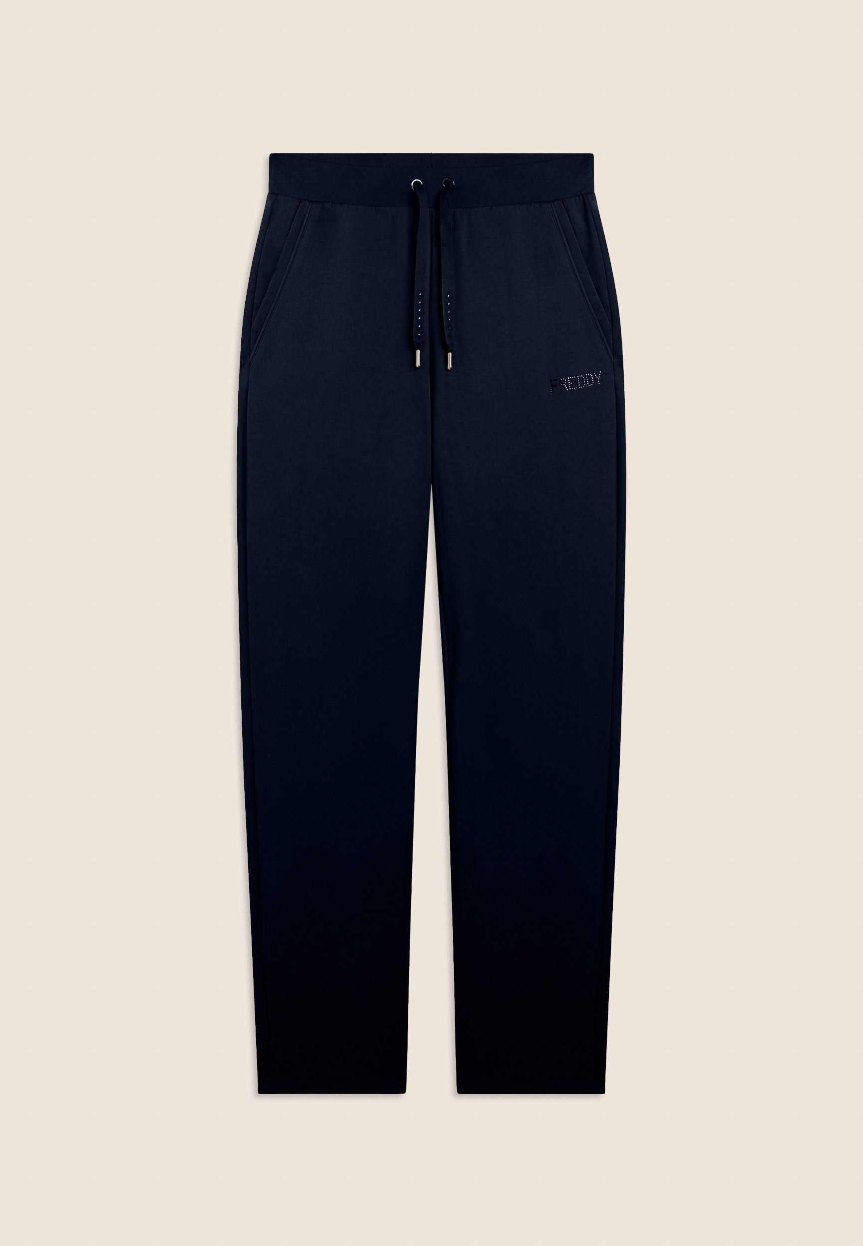 freddy-pantalon-sport-droit-strass-freddy-french-terry image 8