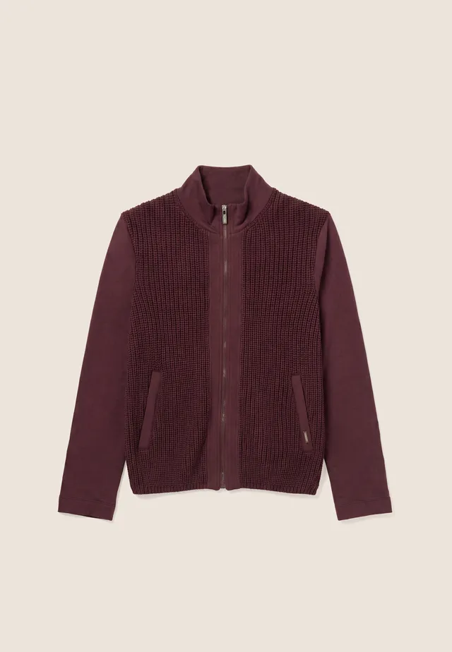 freddy-sweat-slim-femme-col-montant-tricot-c-tel-zip image 1