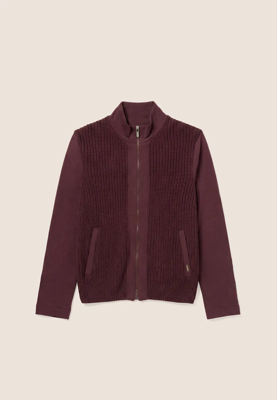 freddy-sweat-slim-femme-col-montant-tricot-c-tel-zip image 1
