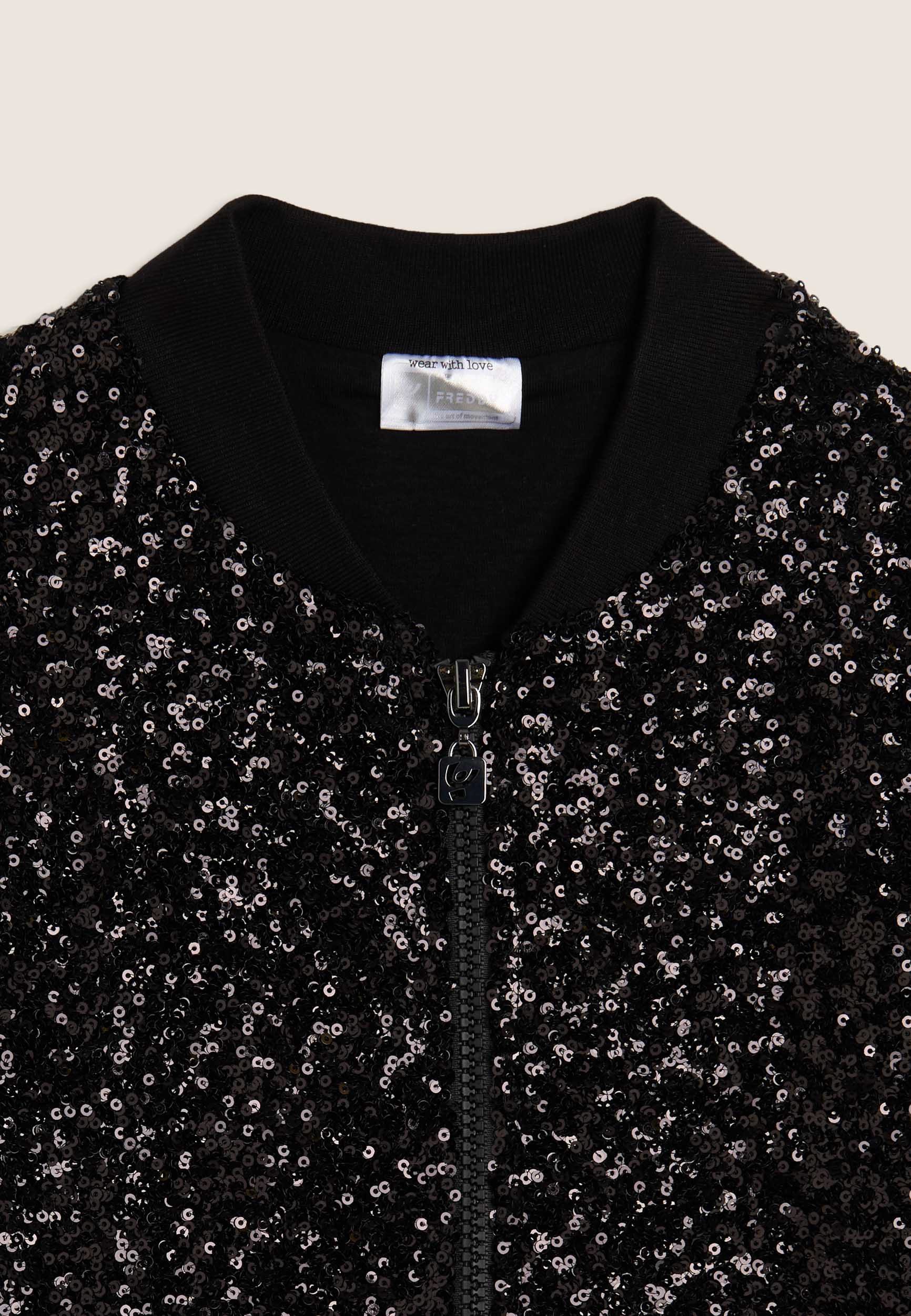 freddy-veste-bomber-junior-fille-enti-rement-paillettes image 3