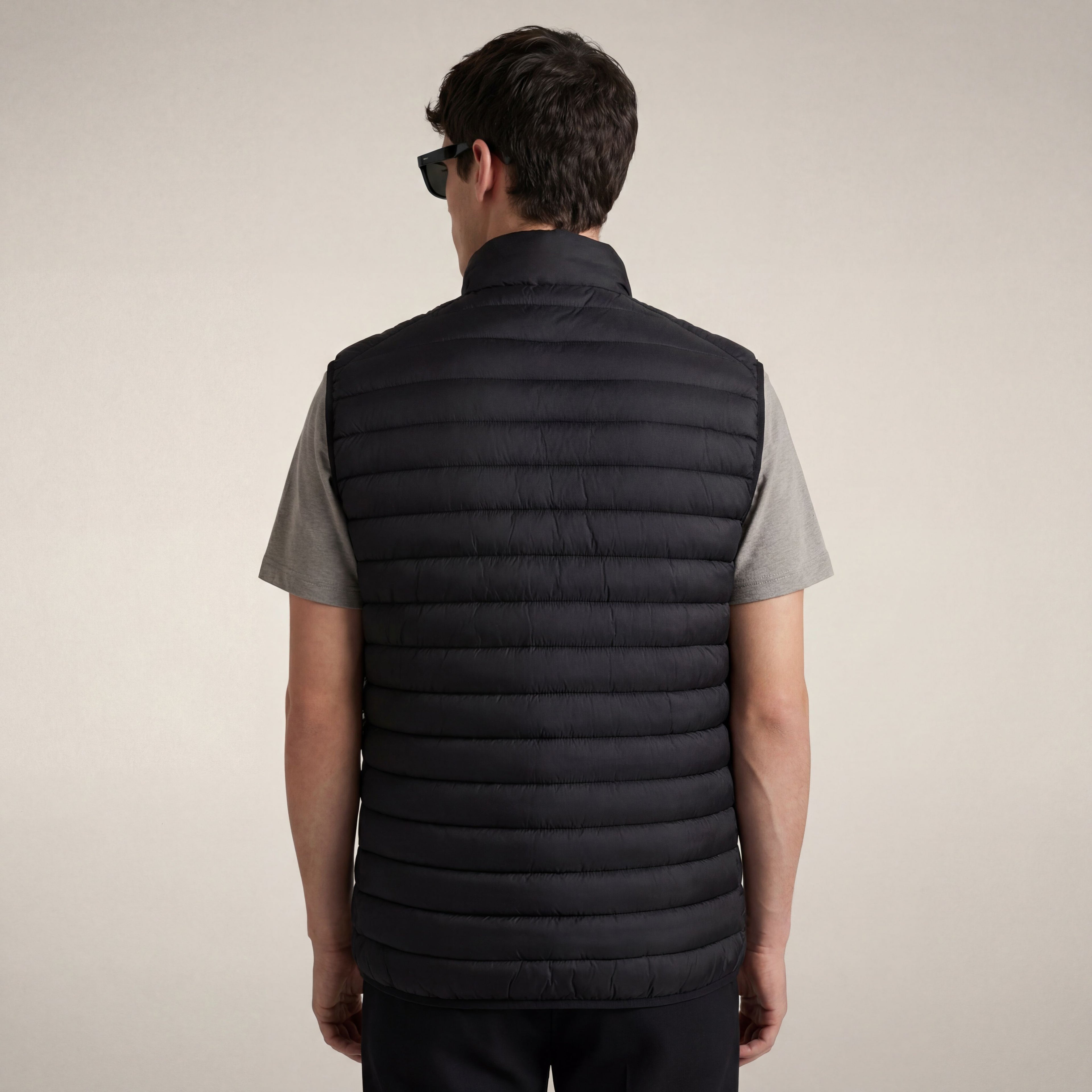 save-the-duck-adam-gilet-matelasse-homme-noir-slim image 2