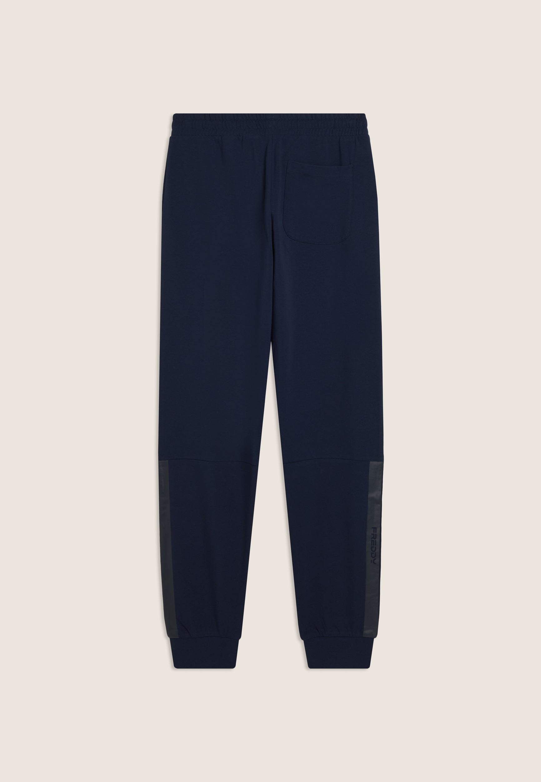 freddy-pantalon-sport-homme-baby-french-terry-bandes-lat-rales image 2