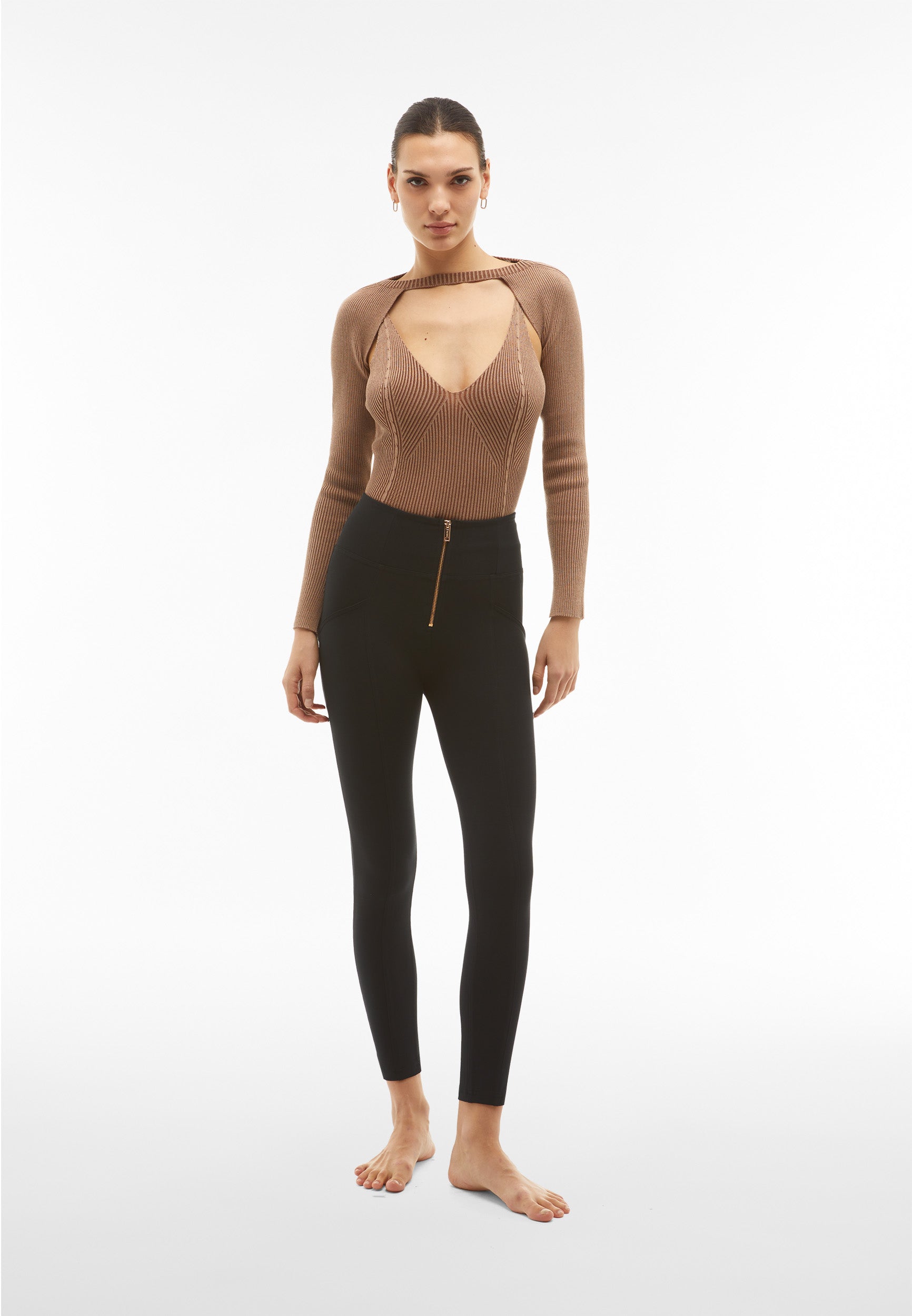 freddy-pantalon-wr-up-taille-haute-zip-superskinny-femme image 2