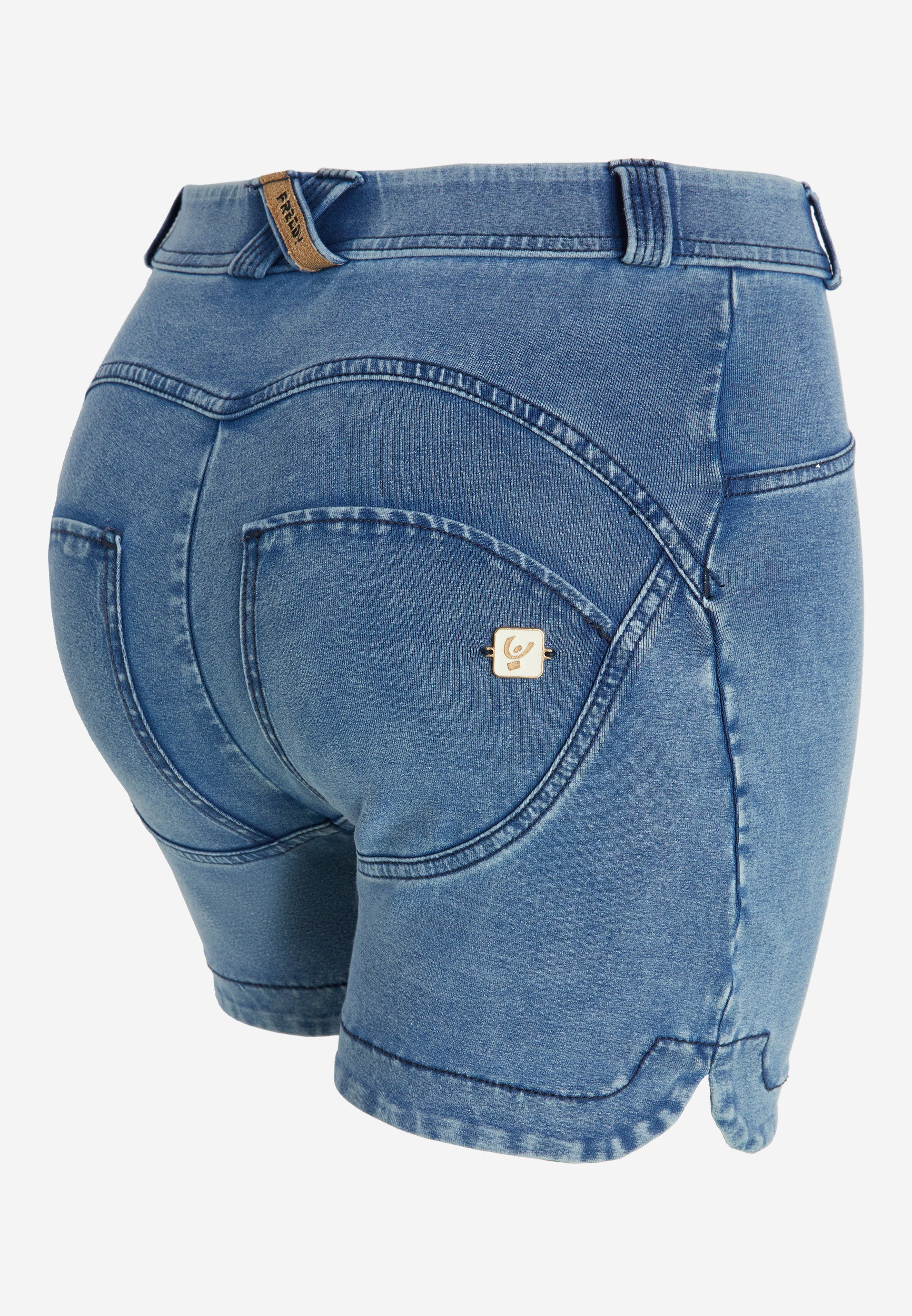 freddy-wr-up-short-taille-haute-pinces-jersey-denim image 8