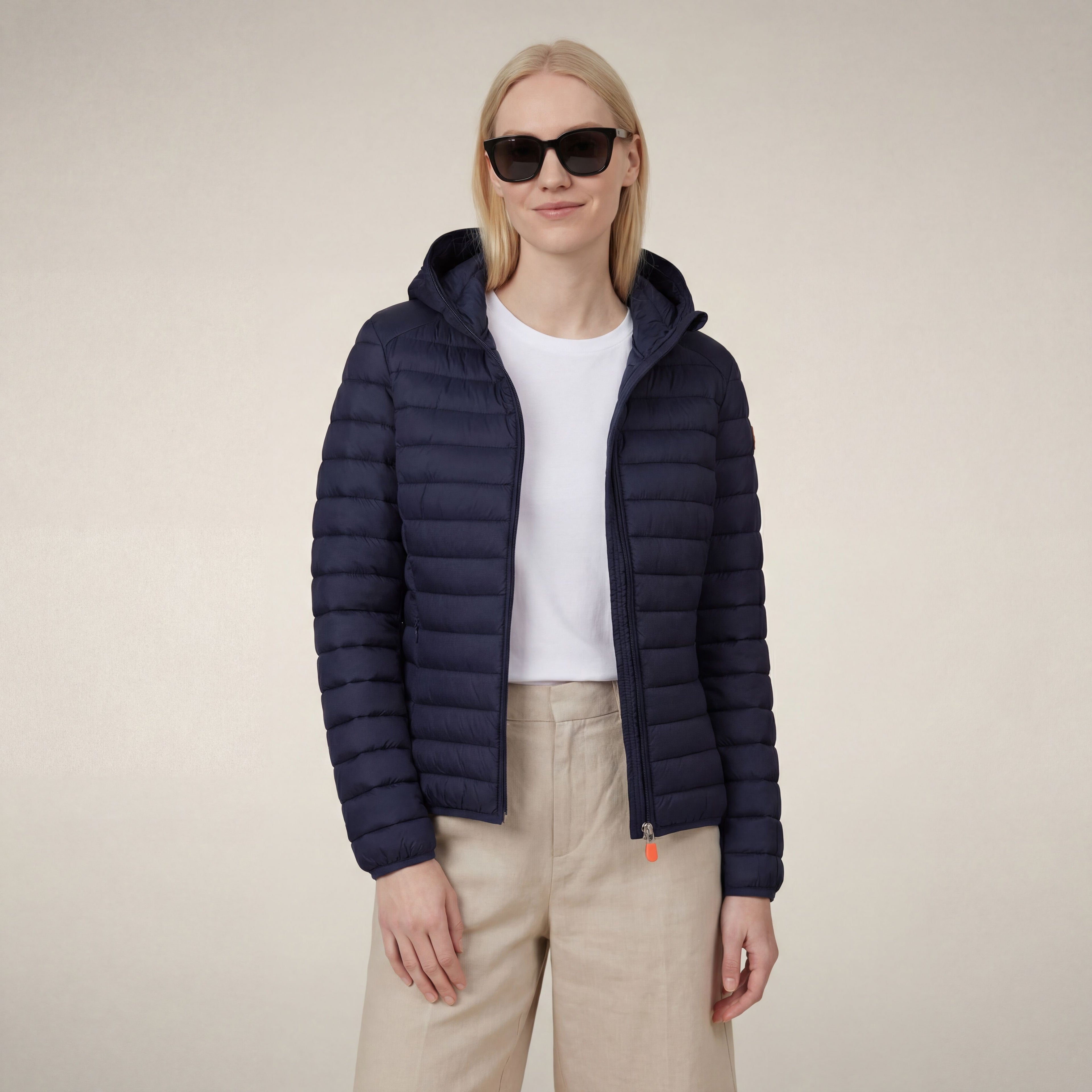 save-the-duck-daisy-doudoune-femme-capuche-bleu-navy image 5