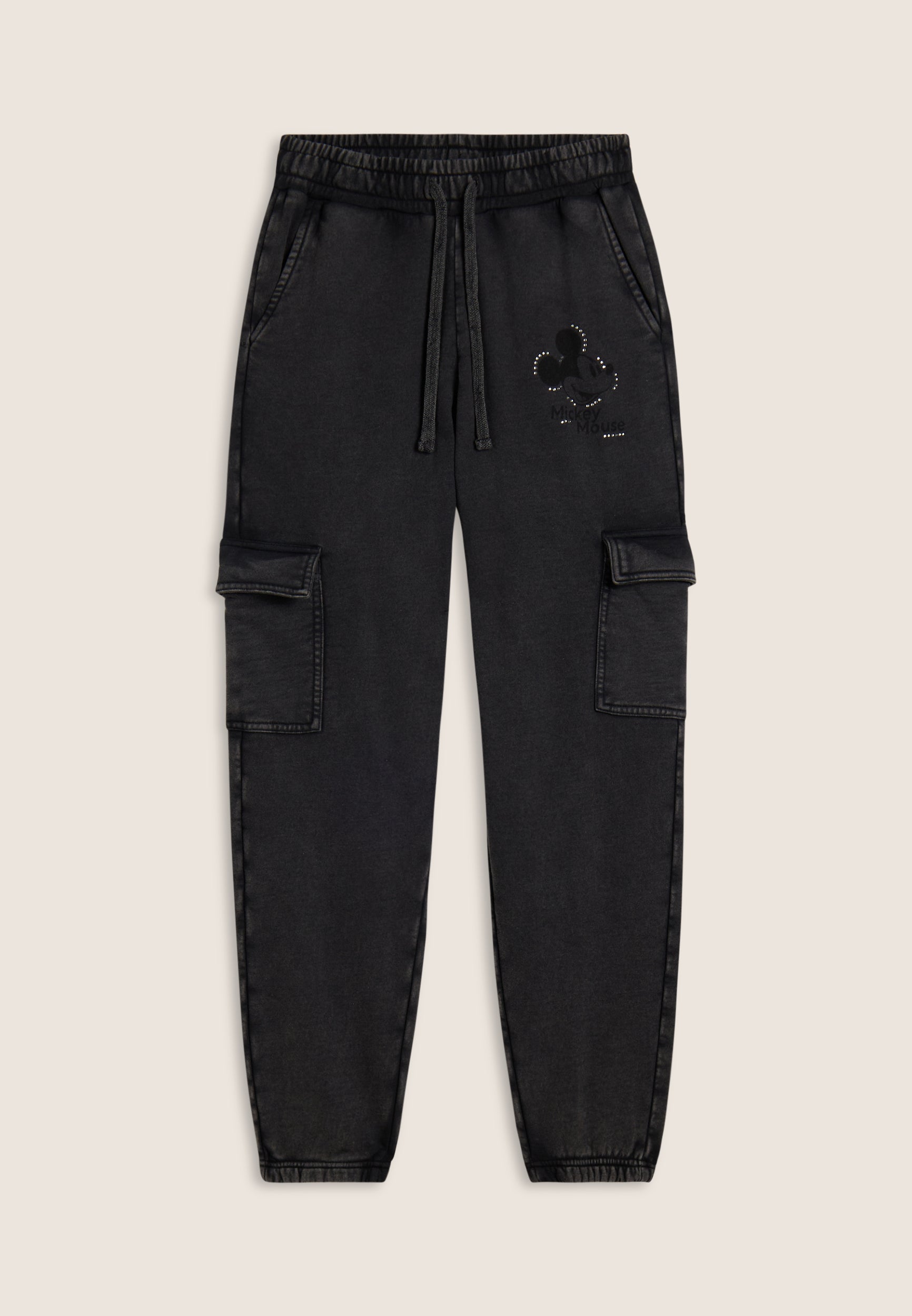 freddy-pantalon-cargo-french-terry-disney-mickey image 5