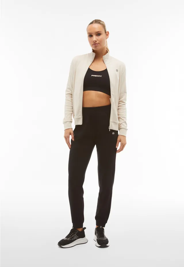 freddy-tuta-sportiva-interlock-felpa-zip-pantalone image 1