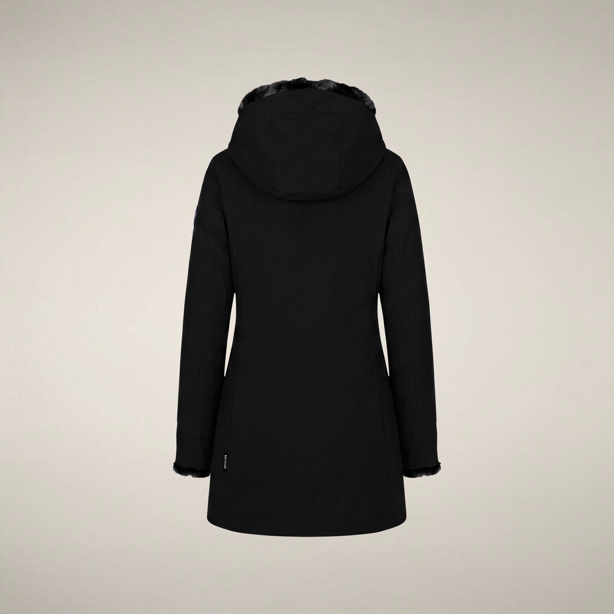 save-the-duck-samantah-parka-femme-noir image 4