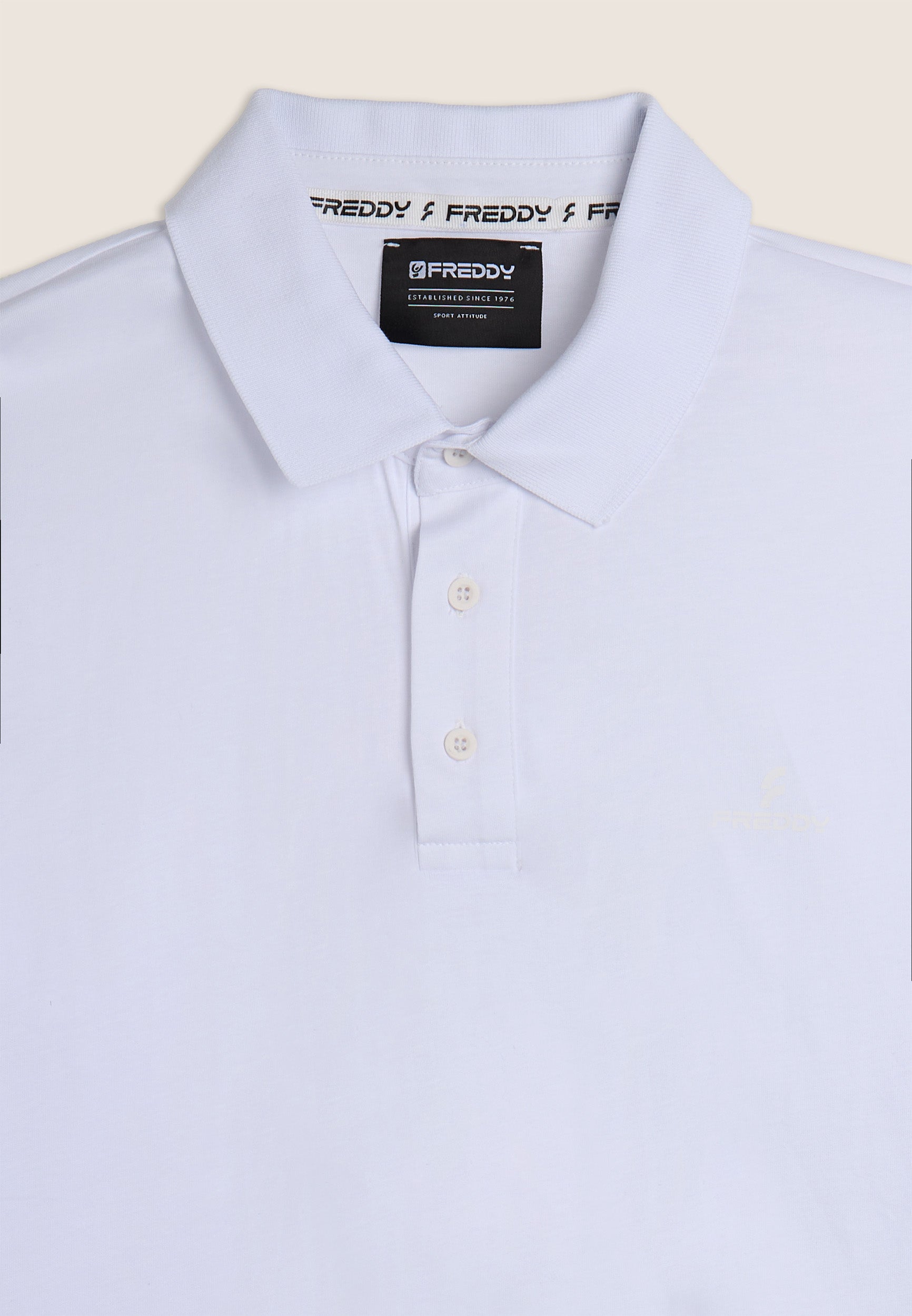 freddy-polo-manches-longues-coton-classique-femme image 6