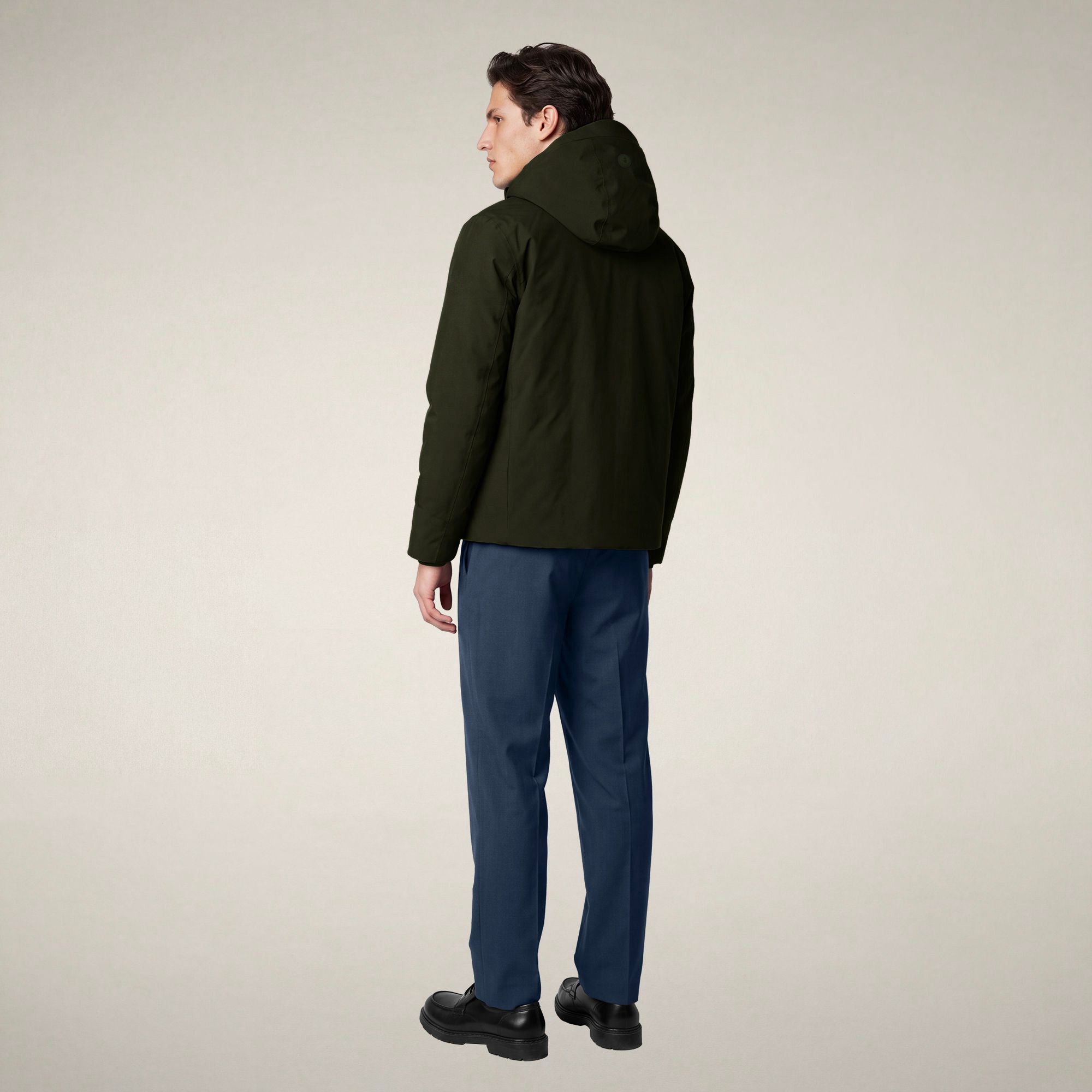 save-the-duck-flynn-veste-imperm-able-homme-vert-fonc image 2