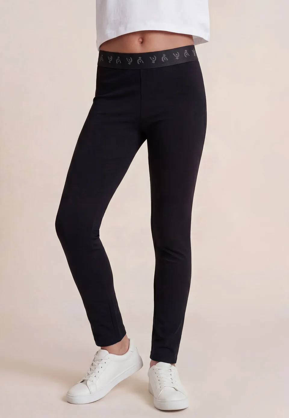 freddy-legging-corsaire-fille-jersey-logo-lastique image 1