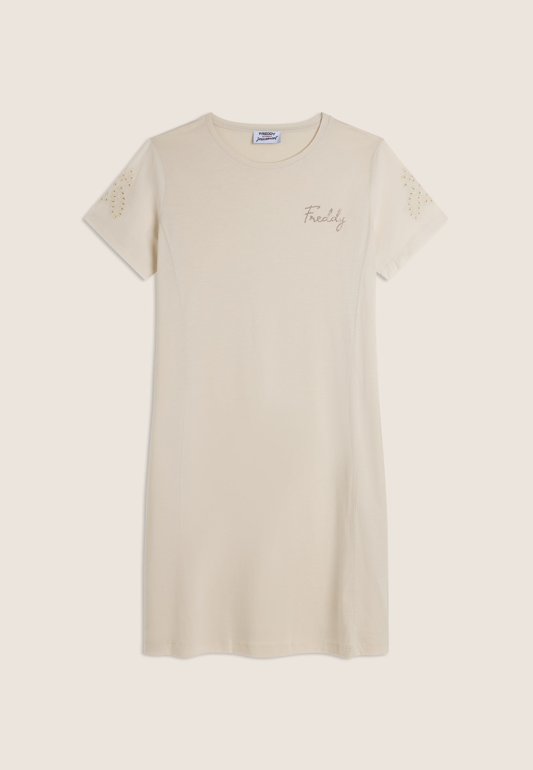 freddy-robe-femme-jersey-coton-modal-broderie-sangallo image 6