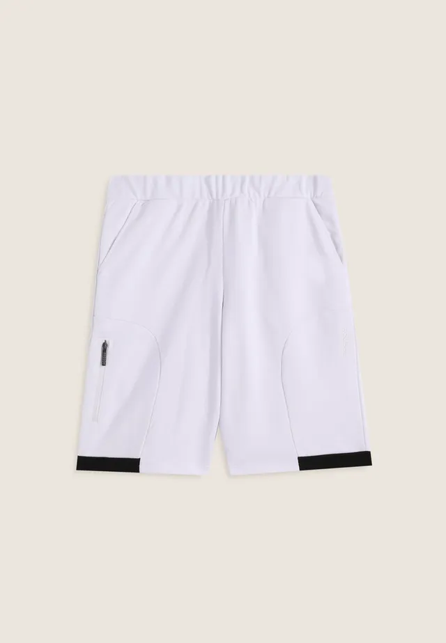 freddy-short-homme-coton-stretch-inserts-contraste-poches image 1