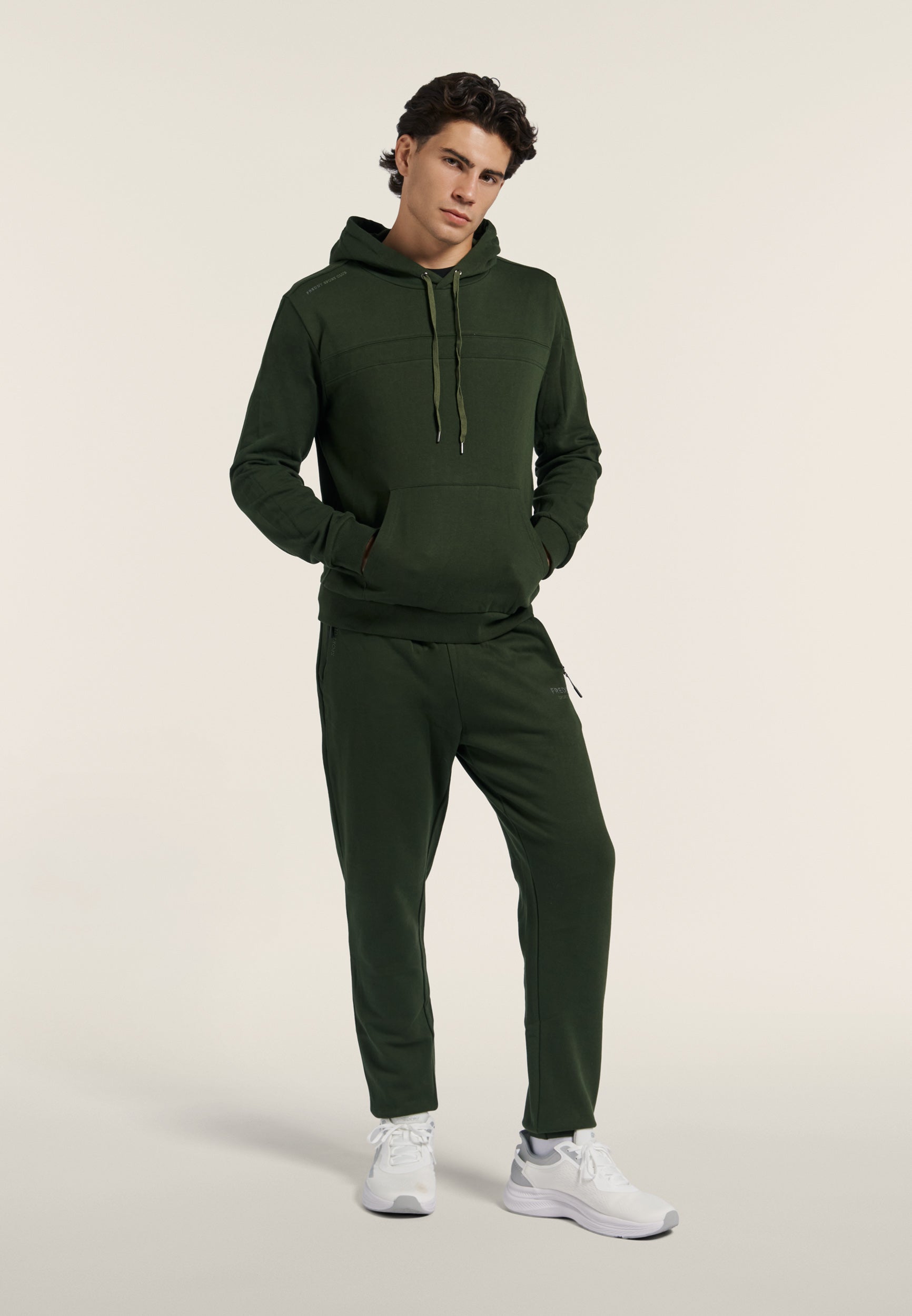 freddy-sport-club-felpa-uomo-con-cappuccio-in-cotone image 2