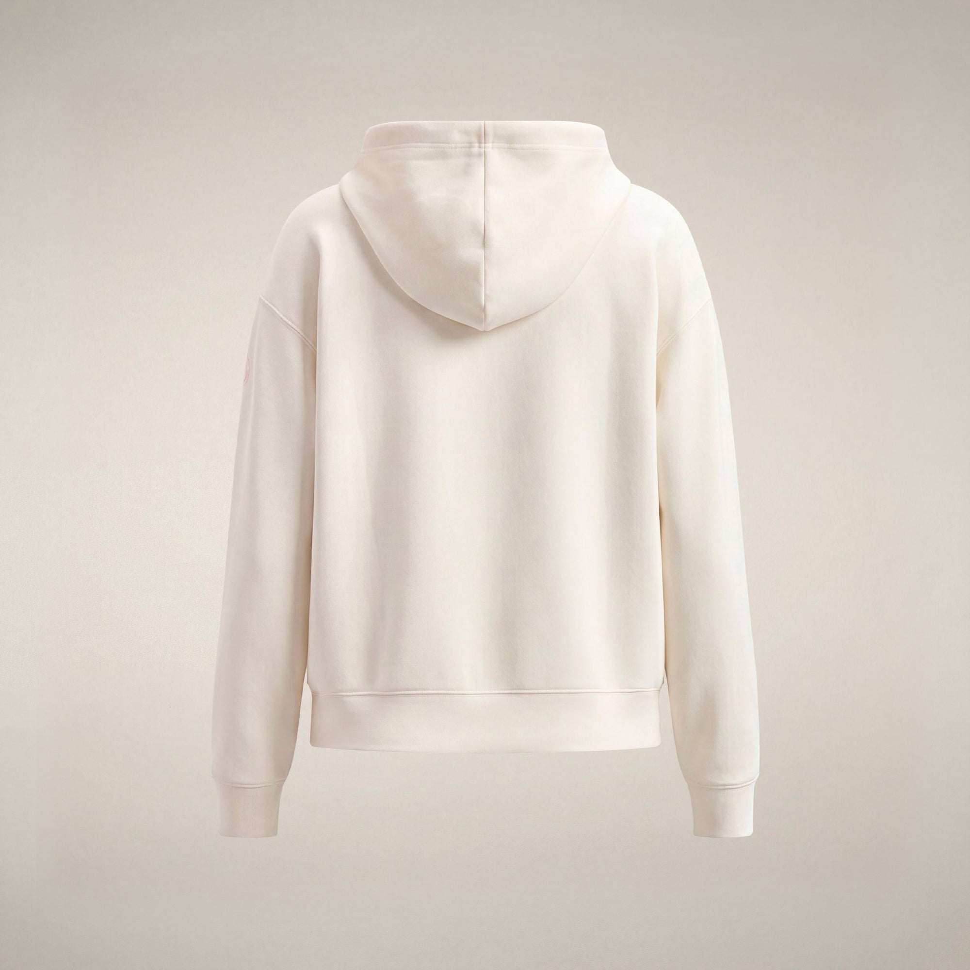 save-the-duck-kiku-sweat-femme-capuche-zipp-blanc-nuage image 4
