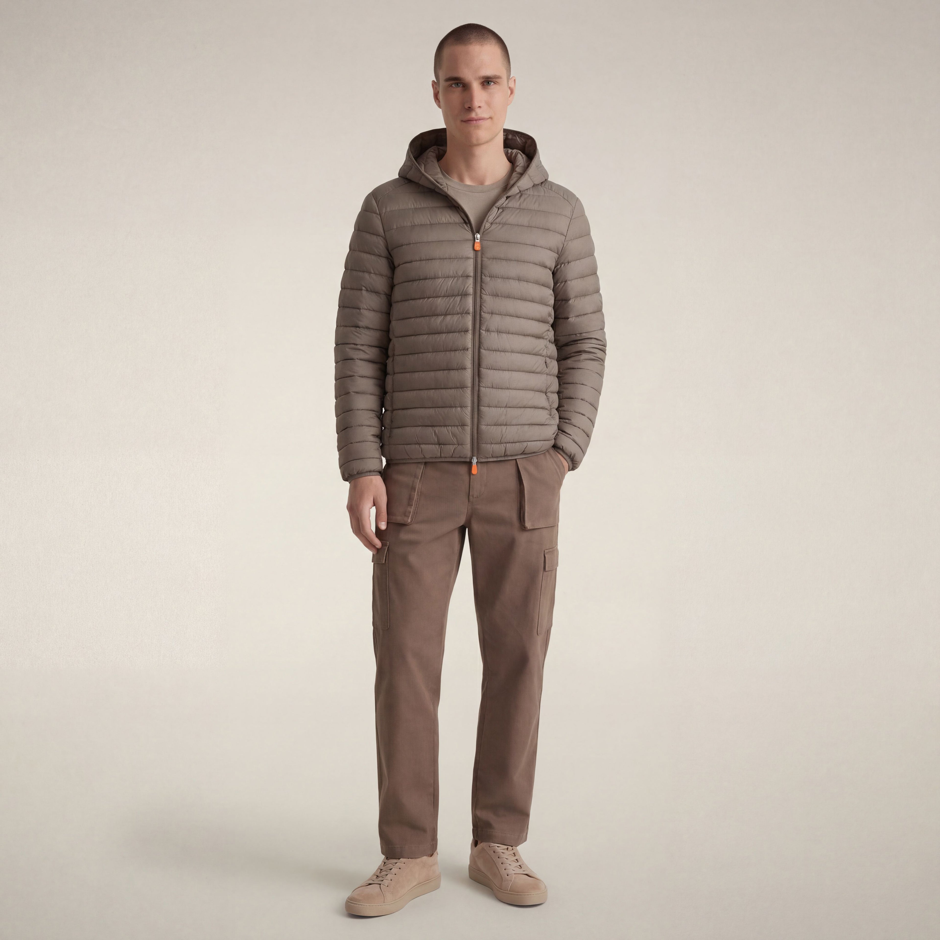 save-the-duck-donald-doudoune-homme-gris-l-phant image 1