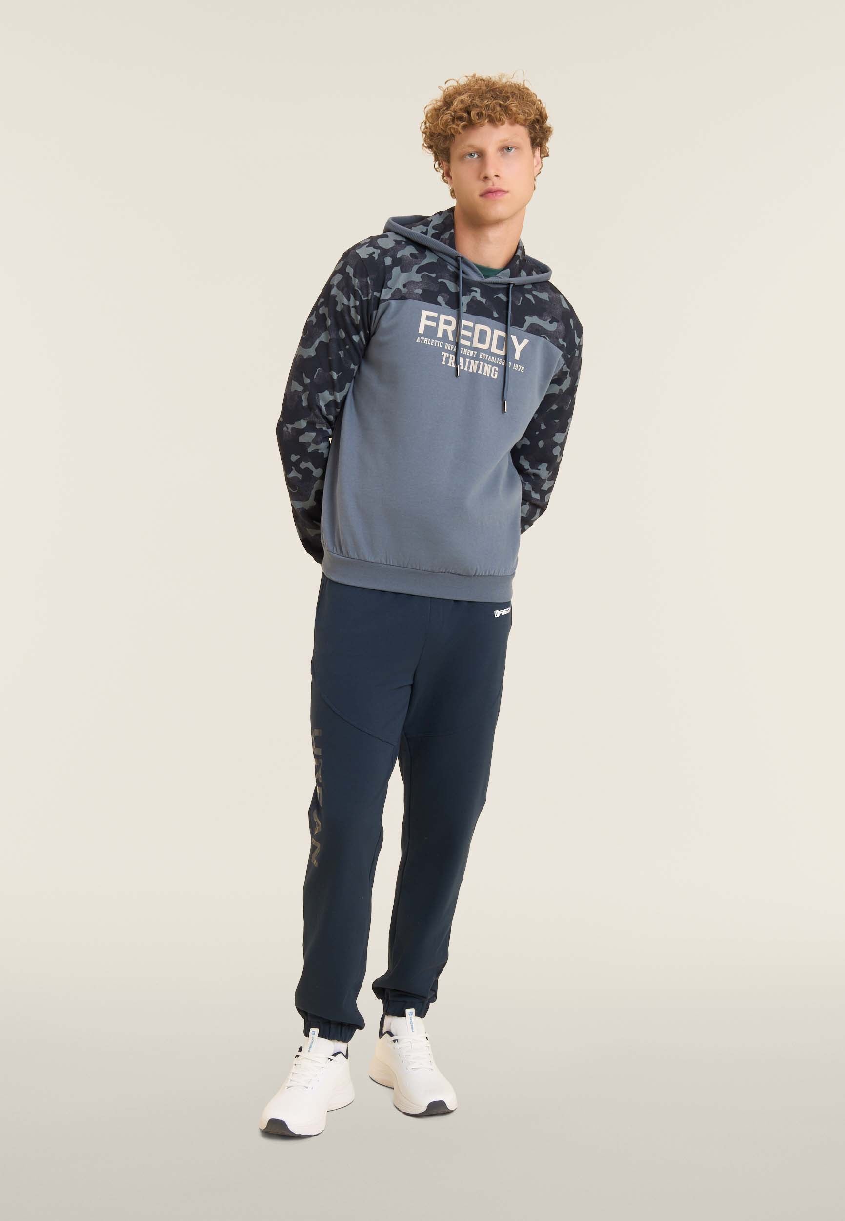 freddy-pantalon-regular-felpa-homme-avec-imprim-brillant image 2