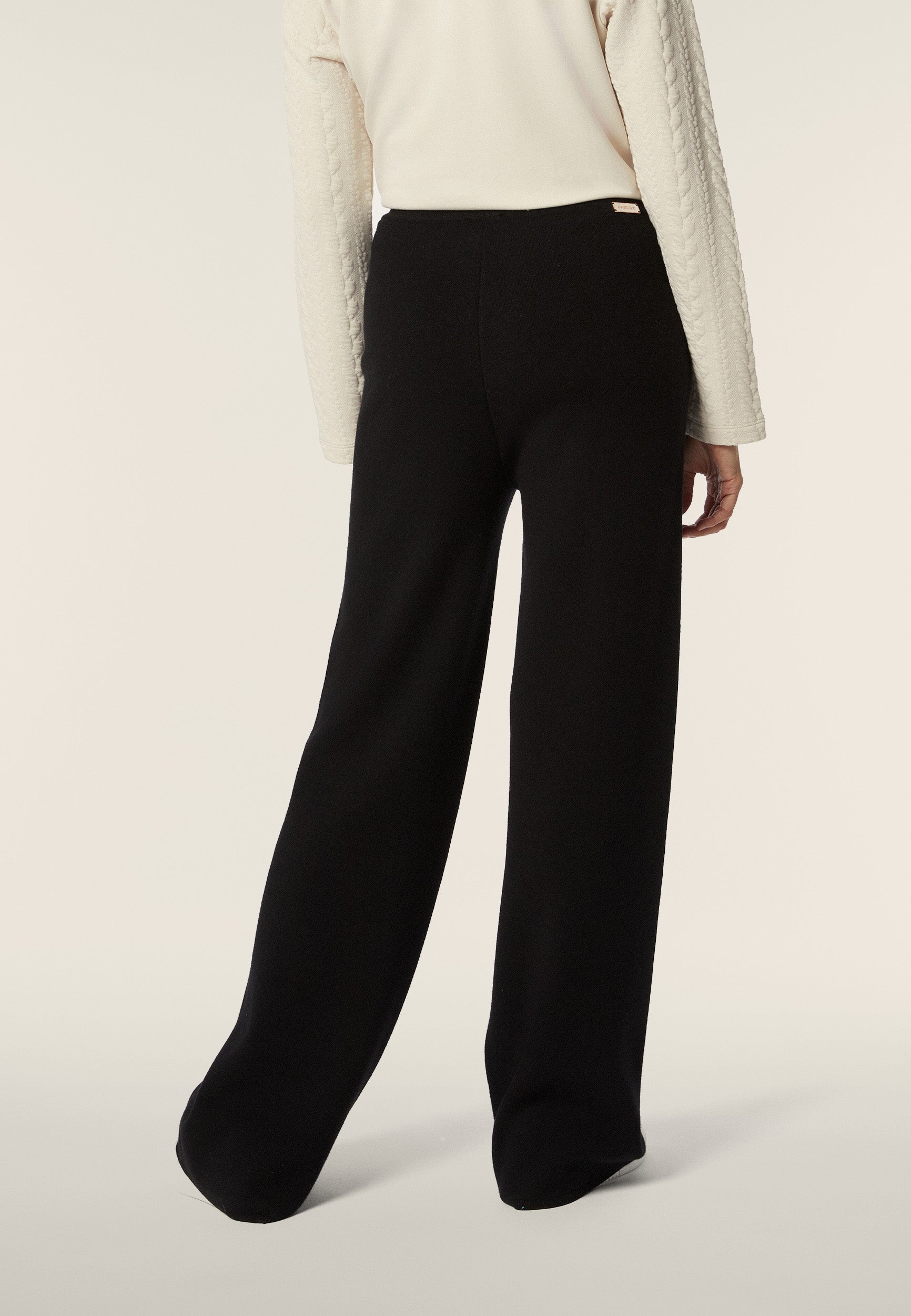 freddy-pantalon-comfort-fit-tricot-sans-coutures-jambe-large image 3