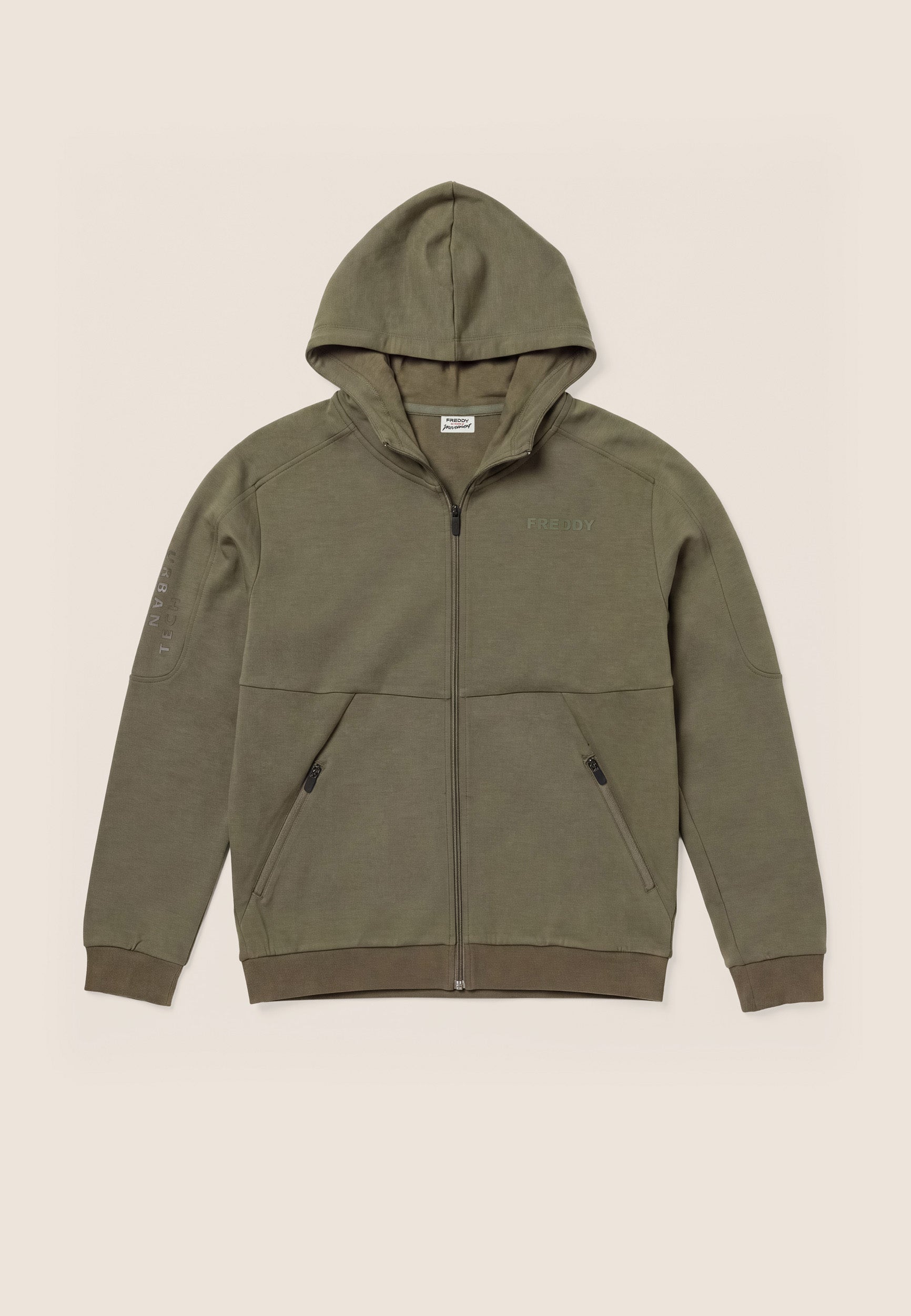 freddy-sweat-homme-interlock-capuche-full-zip image 8