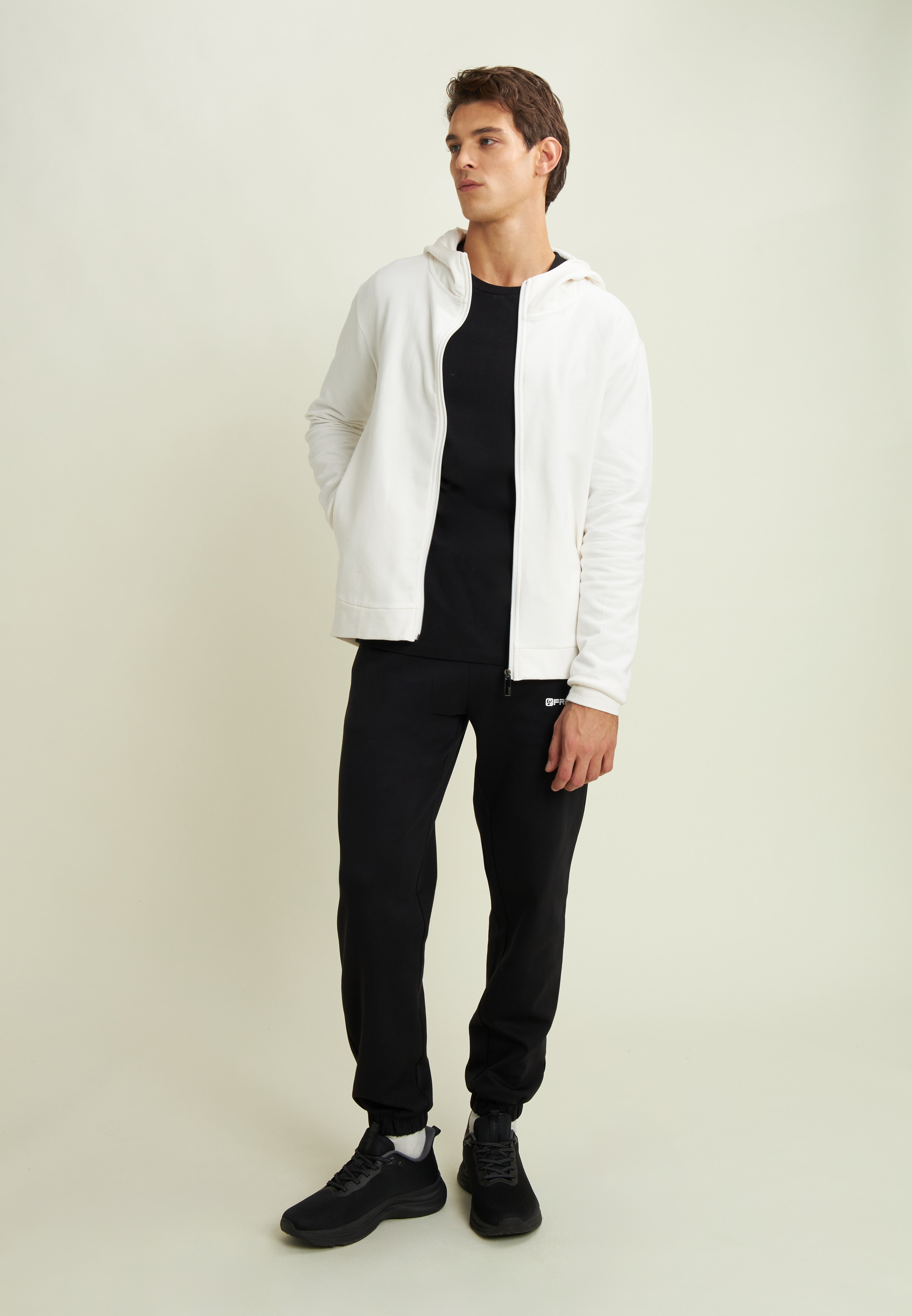 freddy-t-shirt-homme-manches-longues-jersey-coton-coutures-contraste image 2