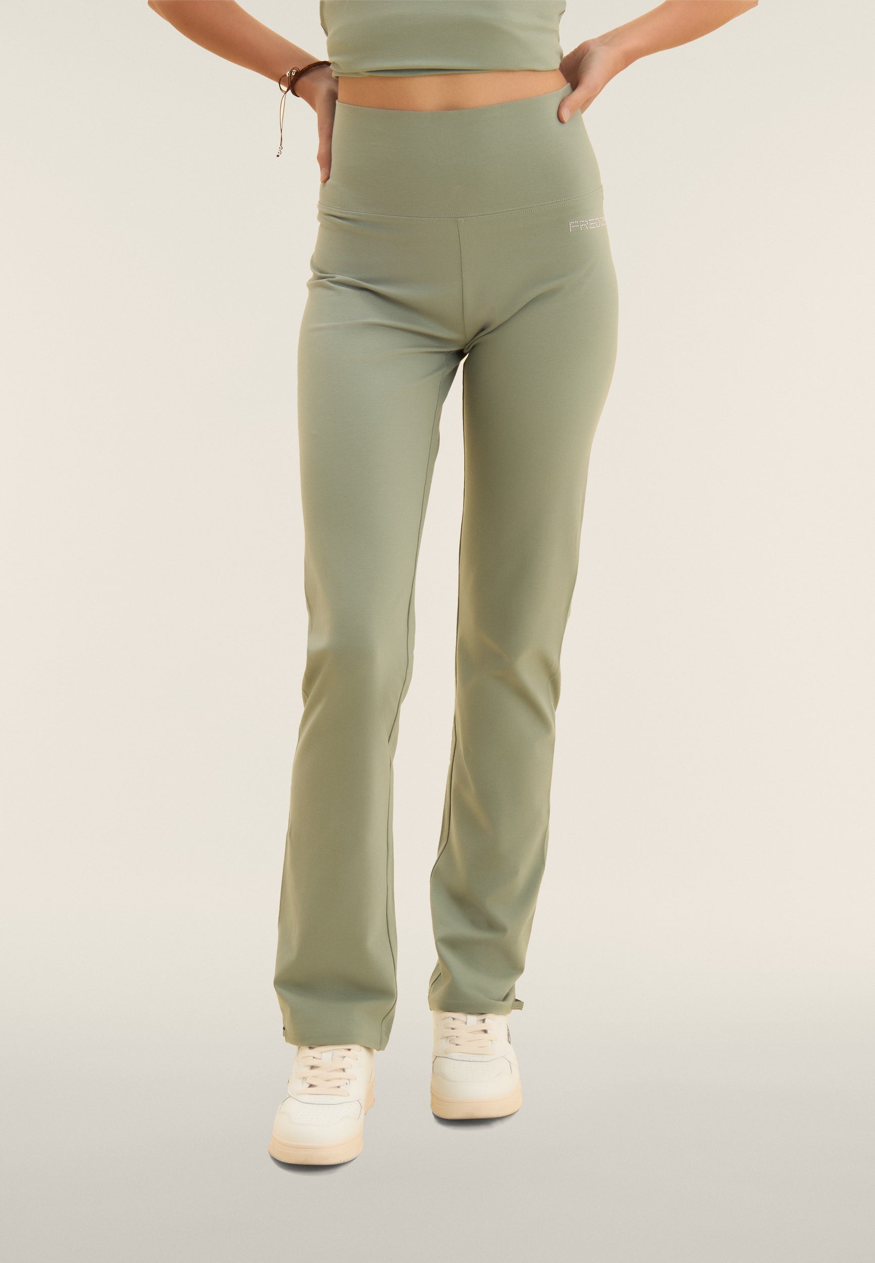 freddy-pantalon-sport-jersey-stretch-coton-fond-r-glable-perles image 1