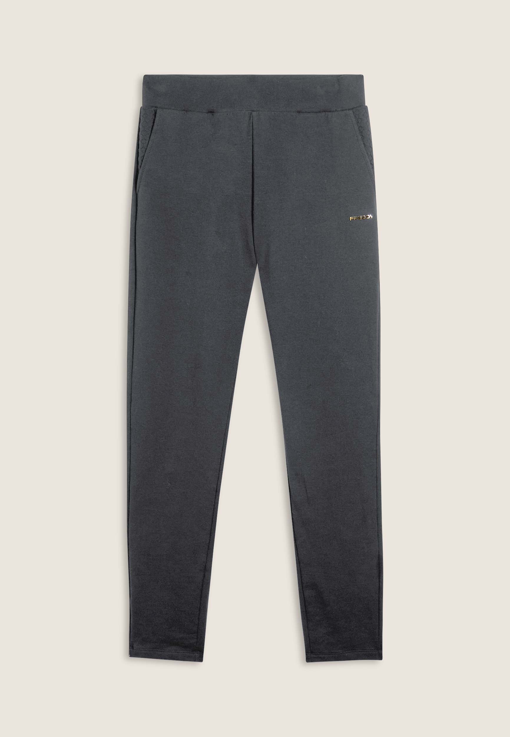 freddy-pantalon-regular-felpa-garzata-avec-d-tails-tresses image 8