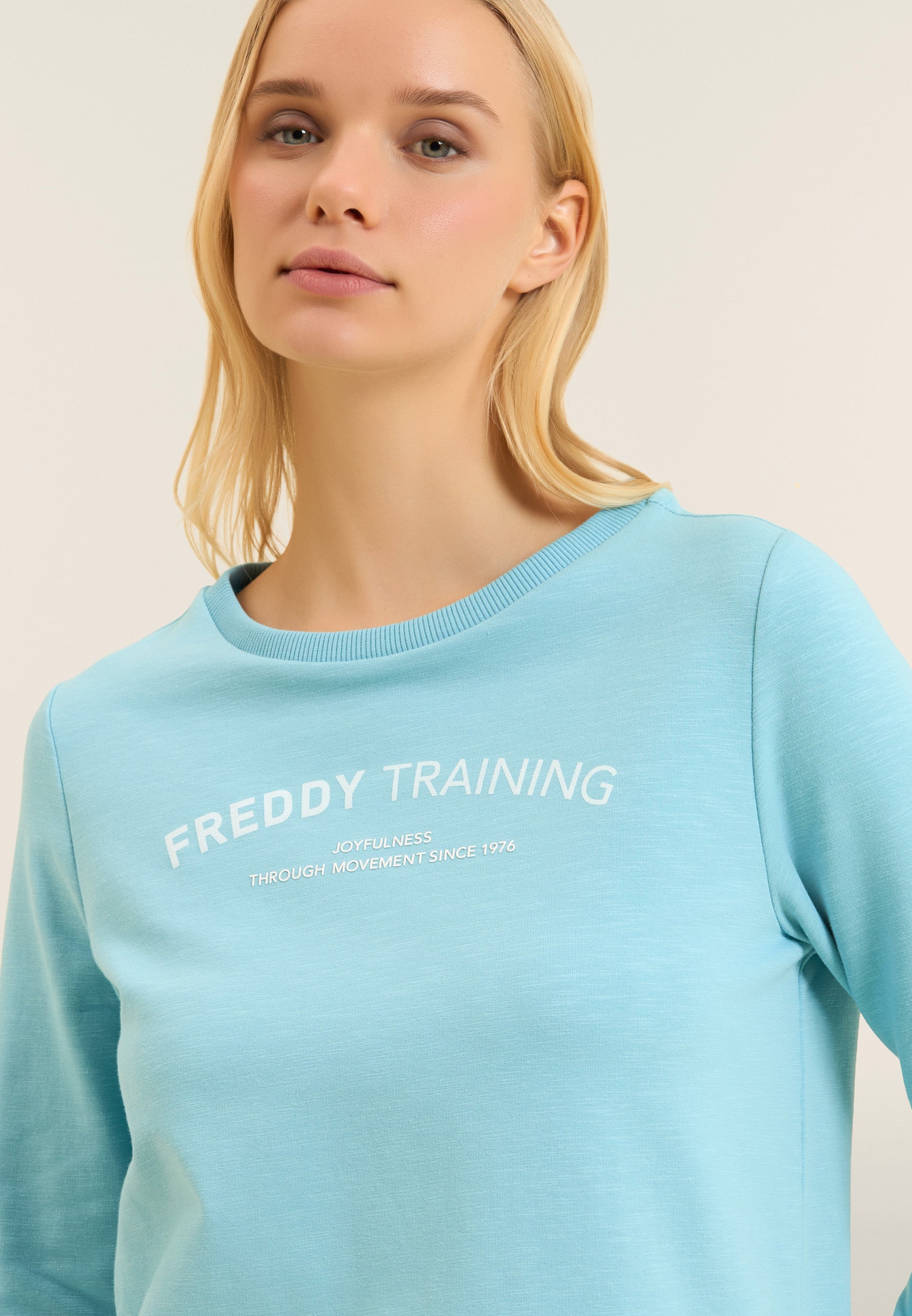 freddy-sweat-col-rond-effet-crois-french-terry-flamm-glitter image 4