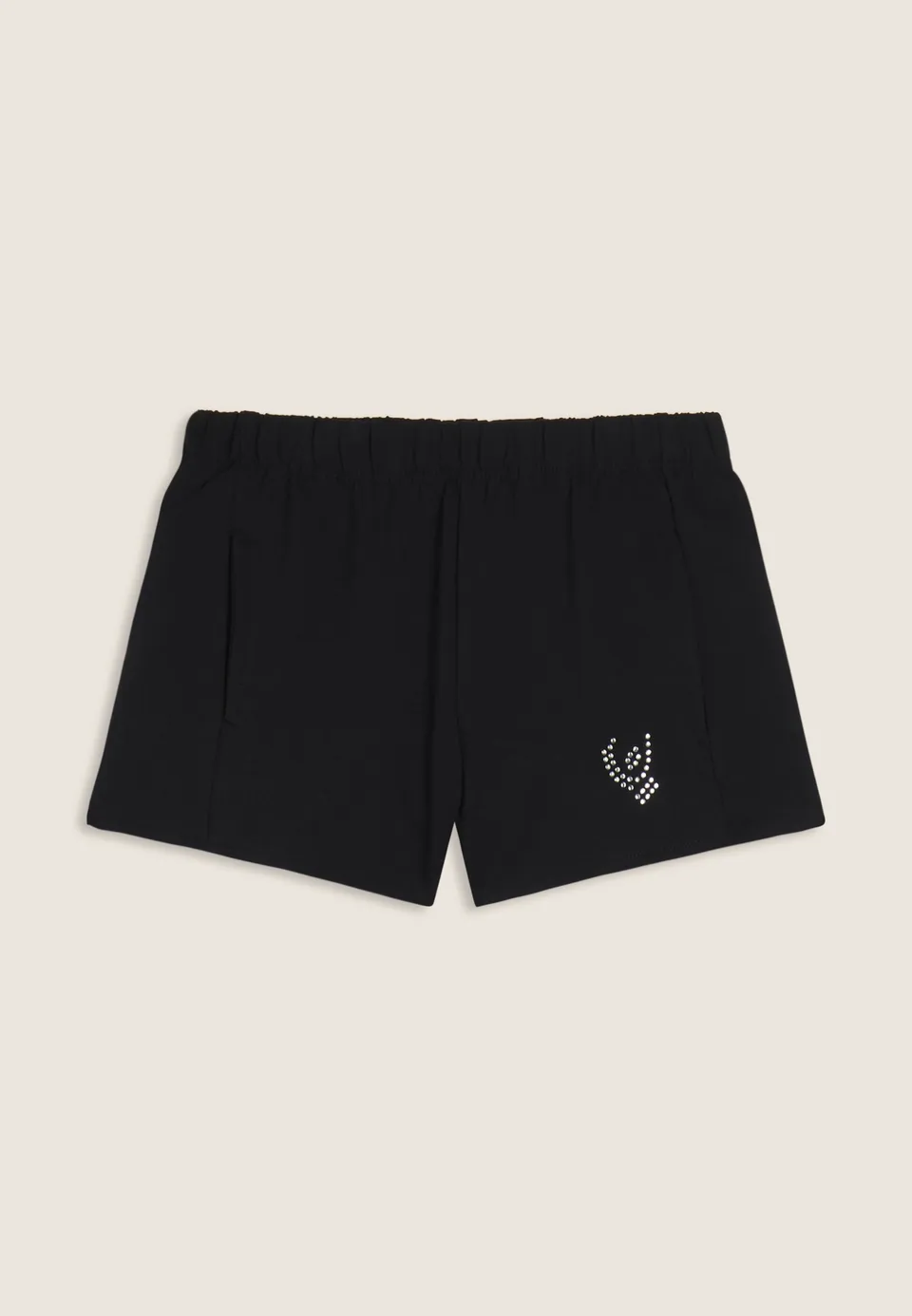 freddy-short-fille-french-terry-logo-strass image 1