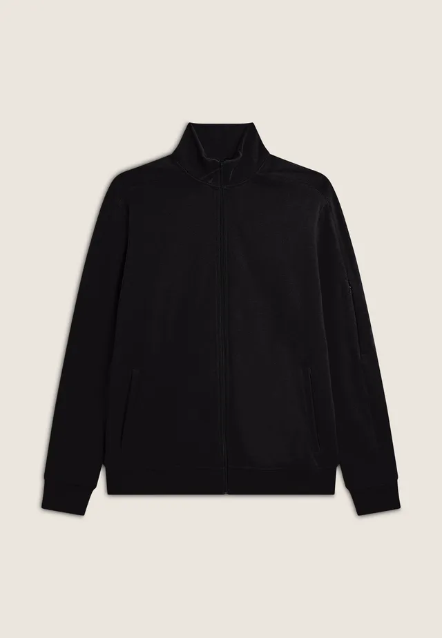 freddy-sweat-homme-zipp-col-montant-poche-manche image 1