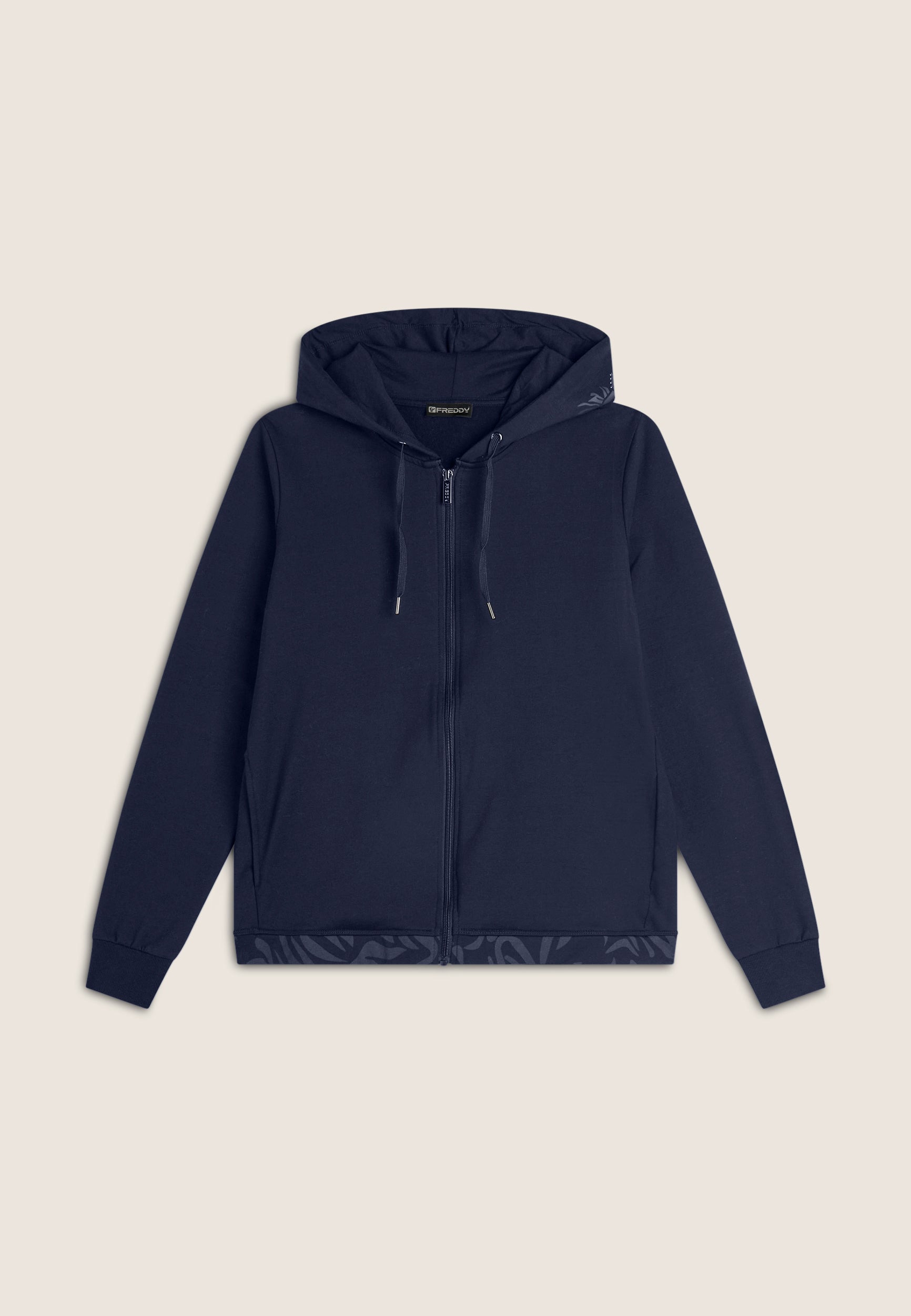 freddy-sweat-comfort-fit-zip-capuche-logo-fleuri image 8