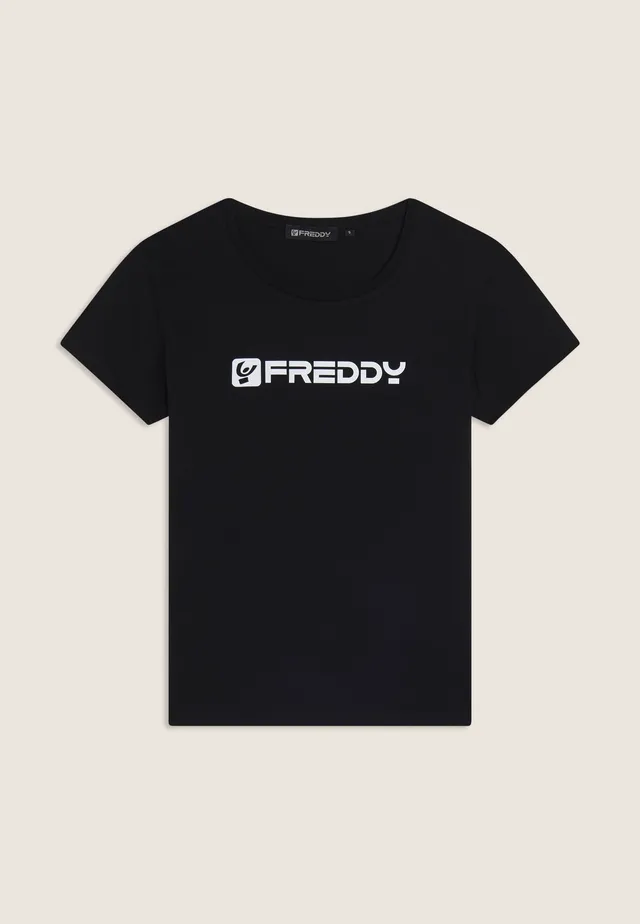 freddy-t-shirt-basic-femme-100-coton-regular image 1