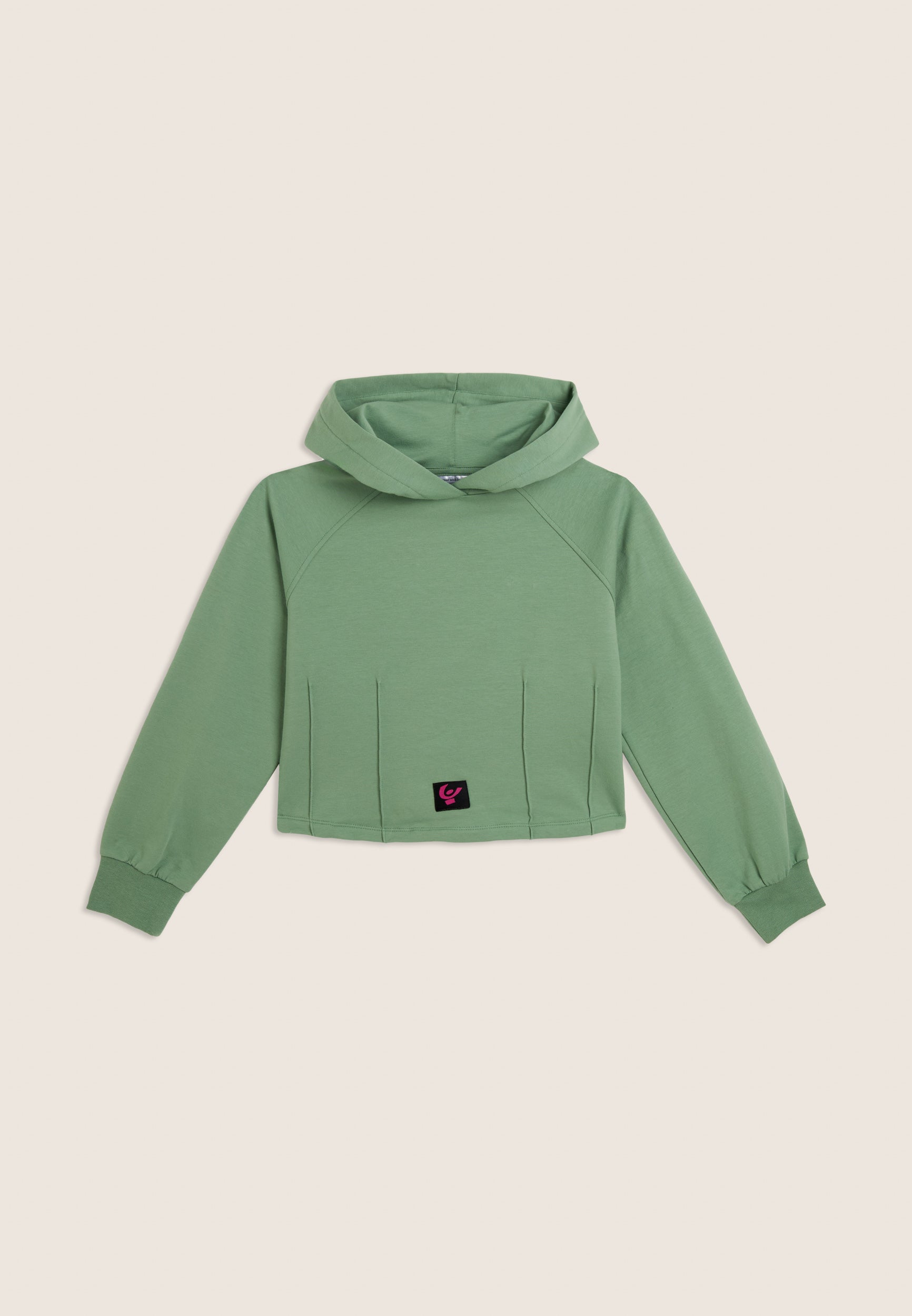 freddy-sweat-junior-fille-cropped-capuche-coton-stretch image 1